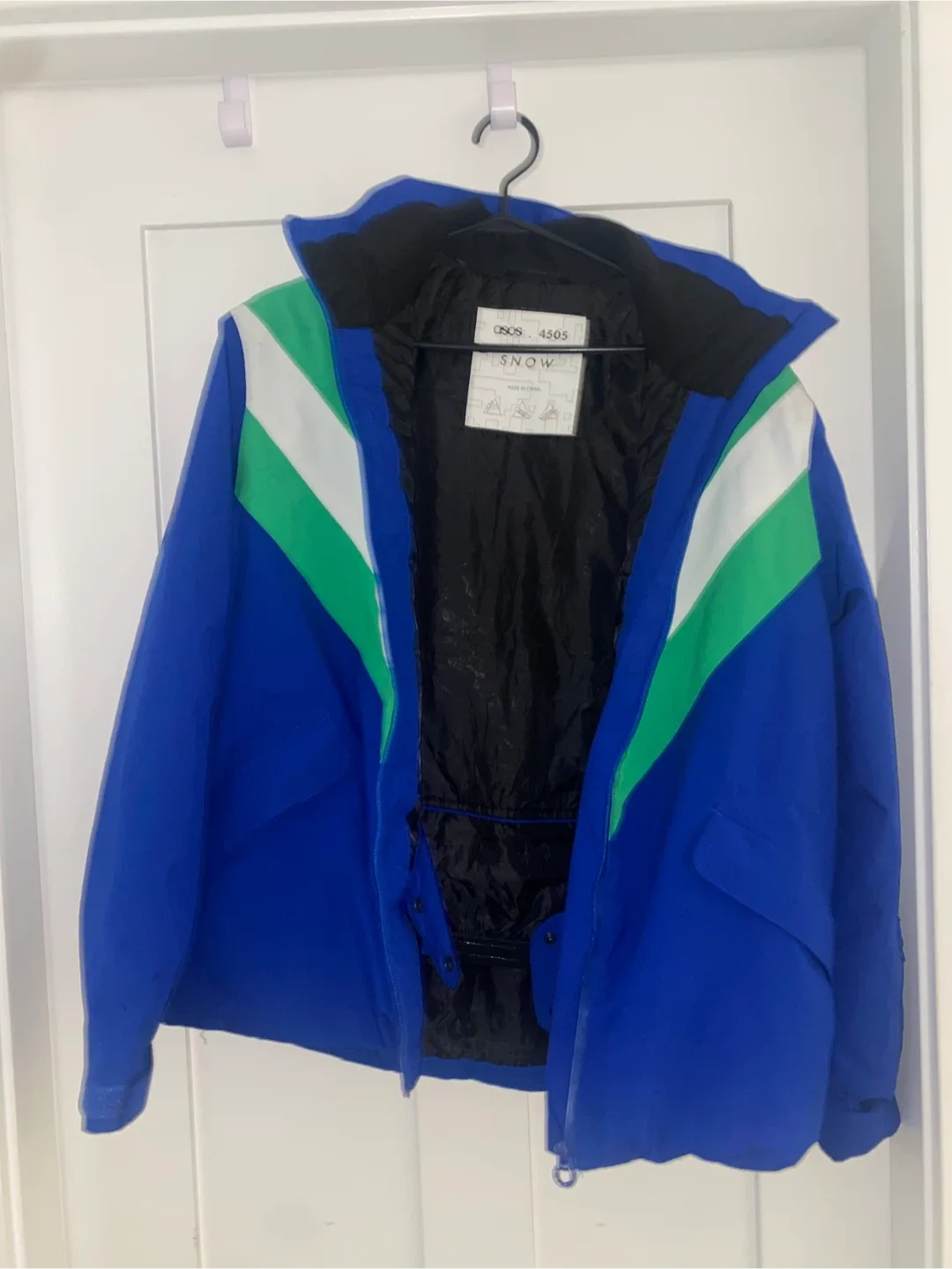 ASOS Snow Ski Suit - Blue - Jacket and Pants #clearout image indicator(5)