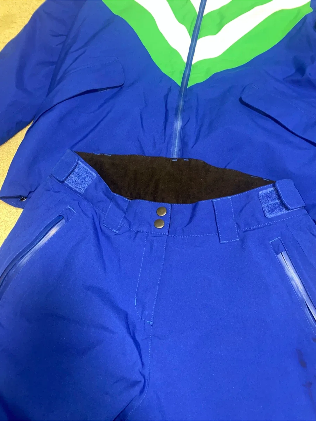 ASOS Snow Ski Suit - Blue - Jacket and Pants #clearout image indicator(10)