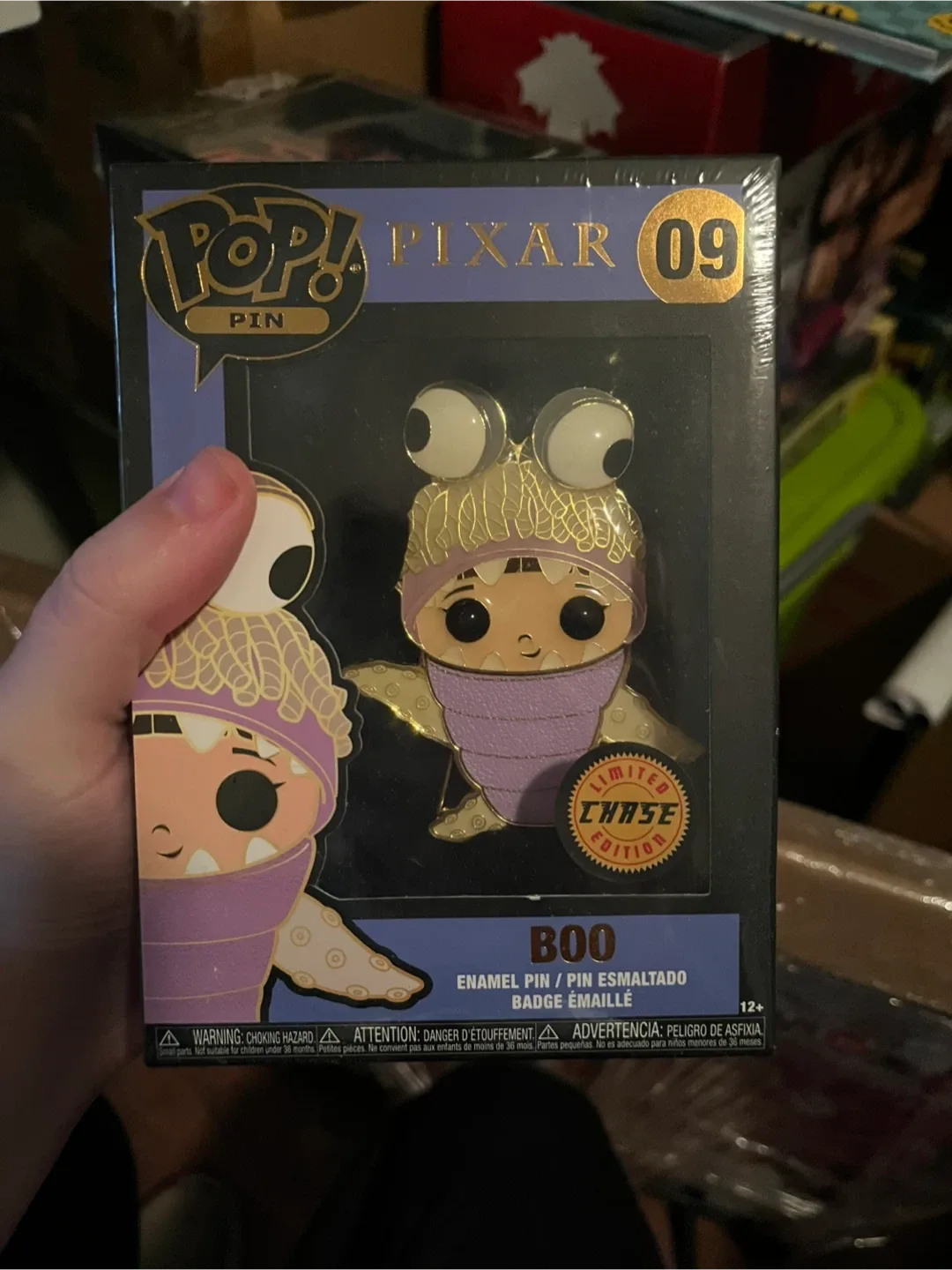 Pop! Pin Pixar 09 Boo Chase Edition