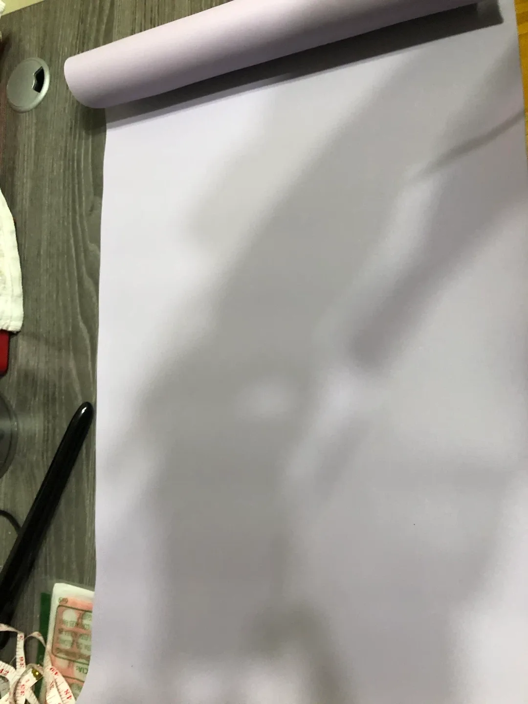 New -double sided purple   leather mouse pad image indicator(6)