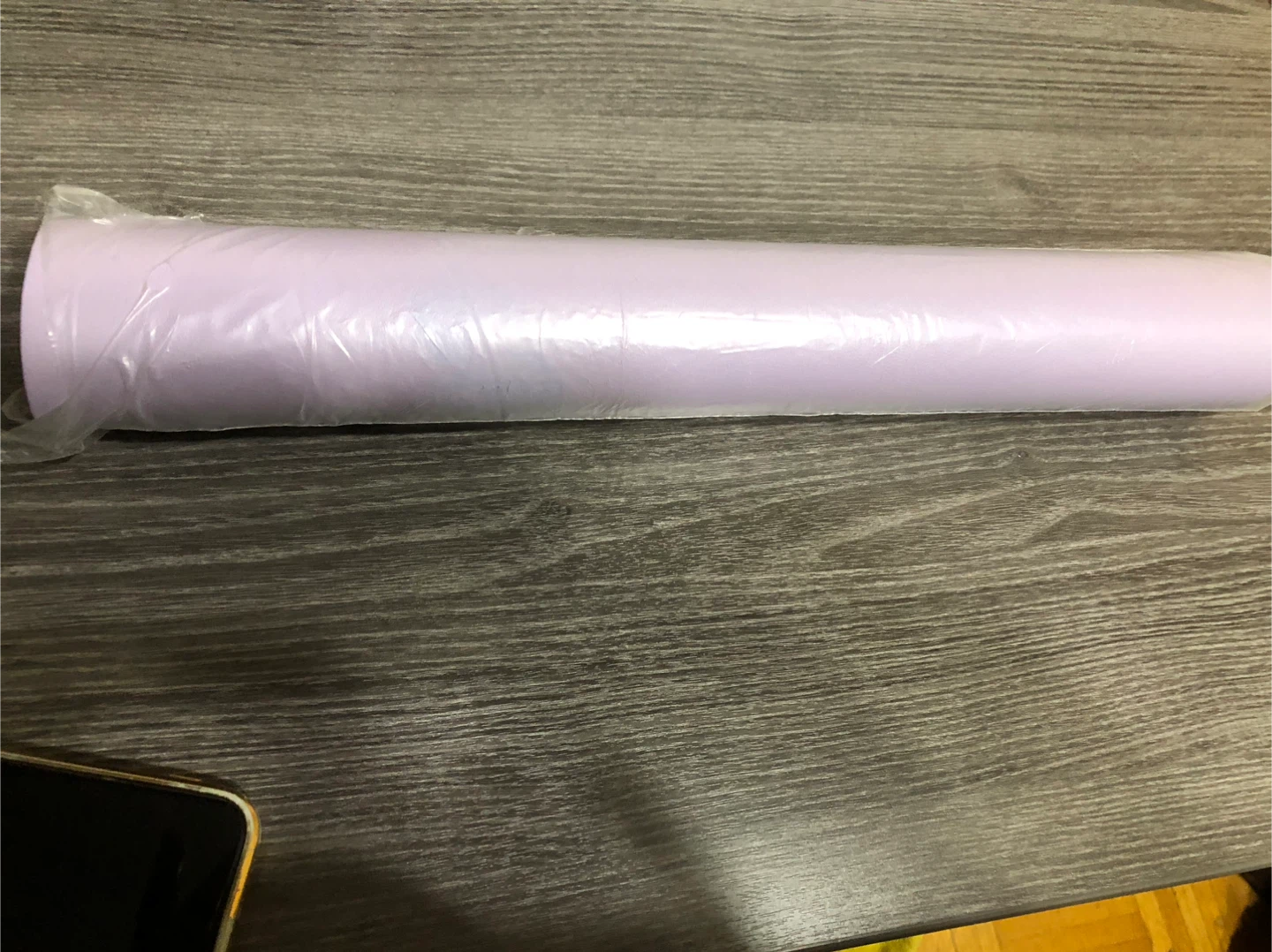 New -double sided purple   leather mouse pad - photo 2