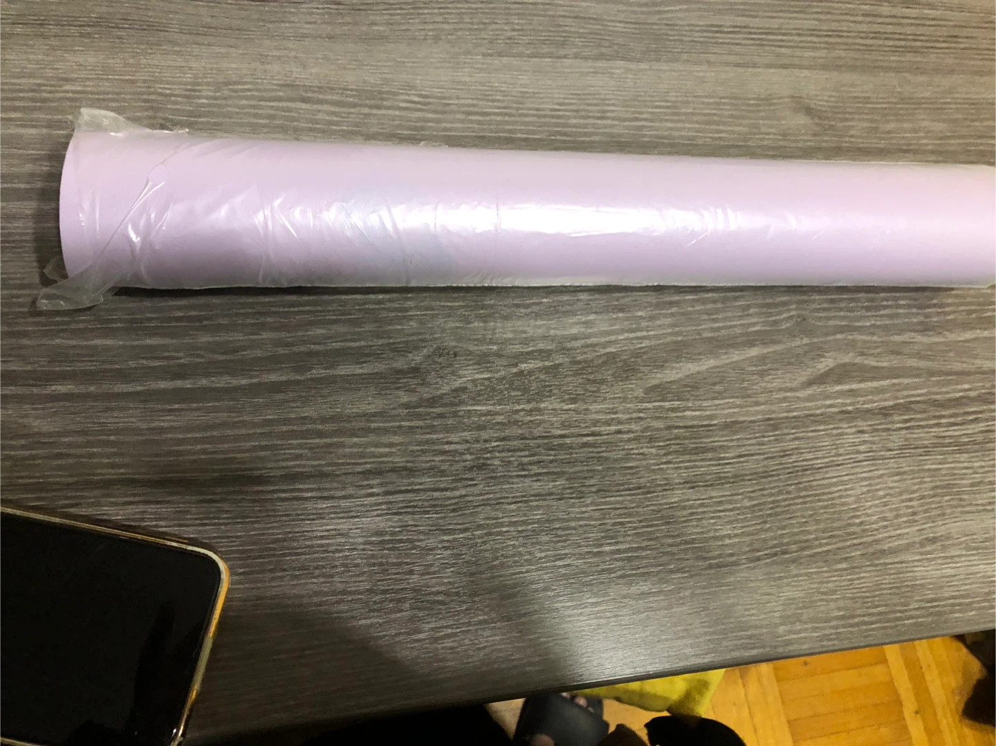 New -double sided purple   leather mouse pad
