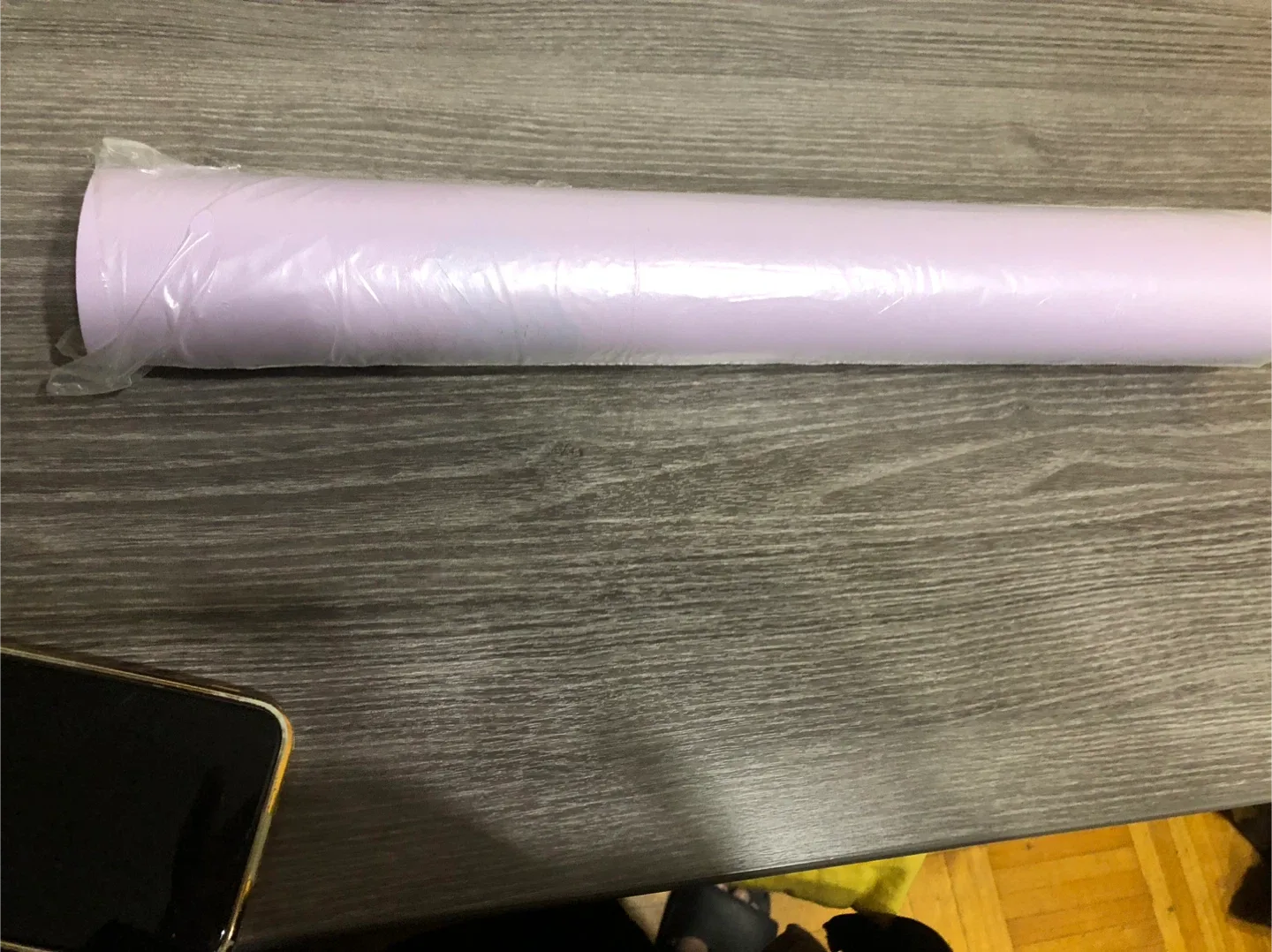 New -double sided purple   leather mouse pad image indicator(2)