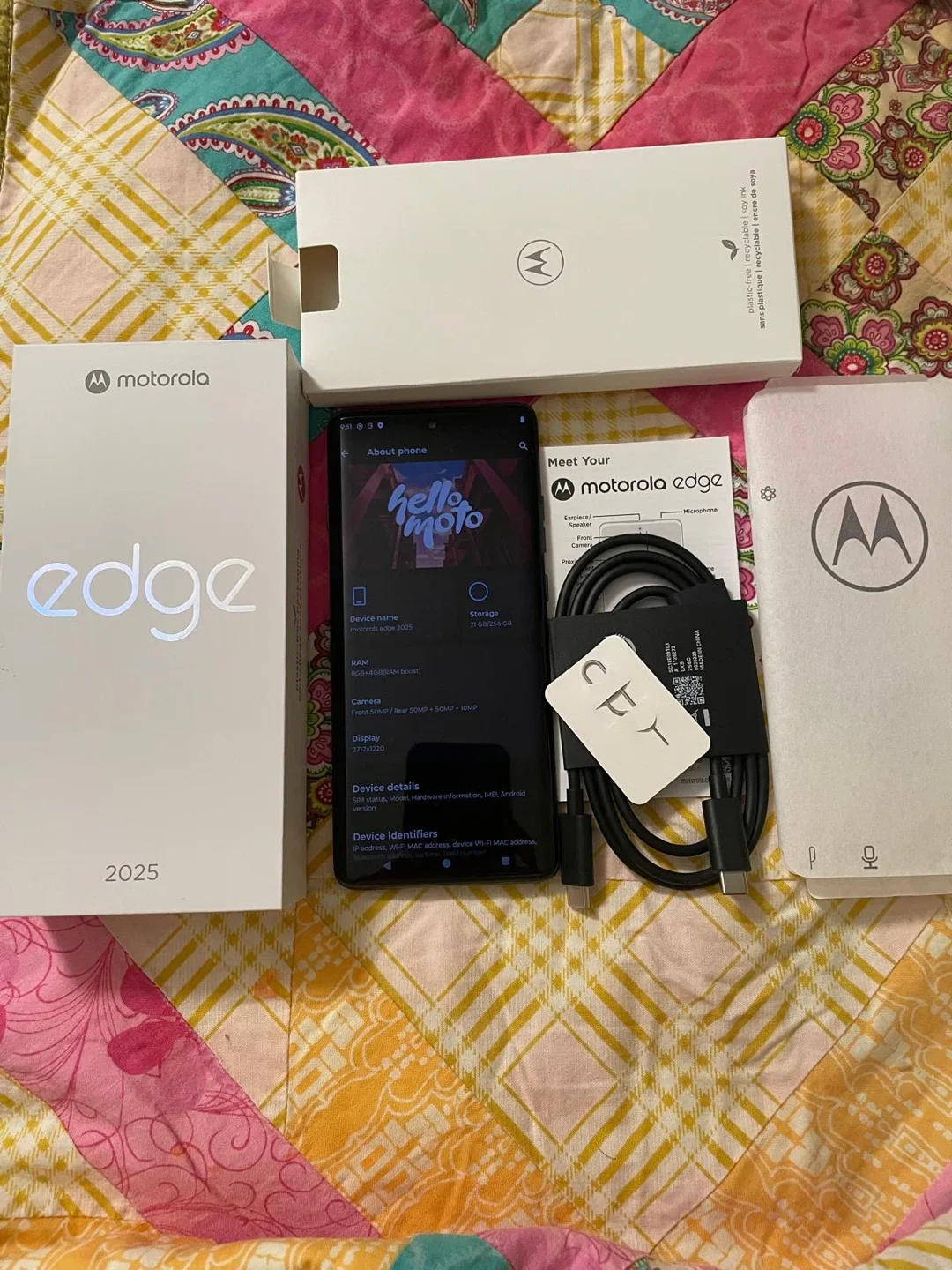 Motorola Edge 2025 - new in a box