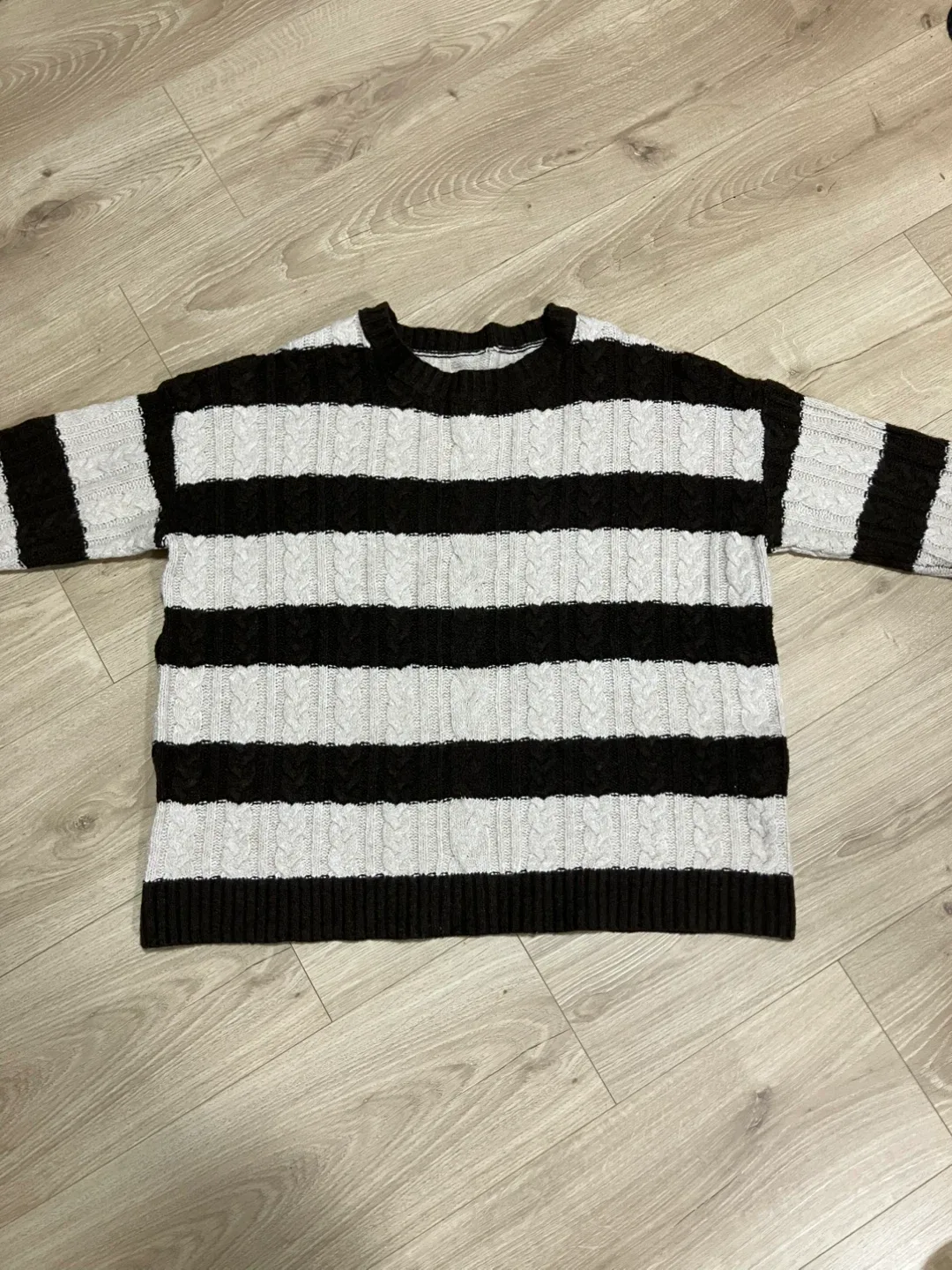 Sweater stripes knit
