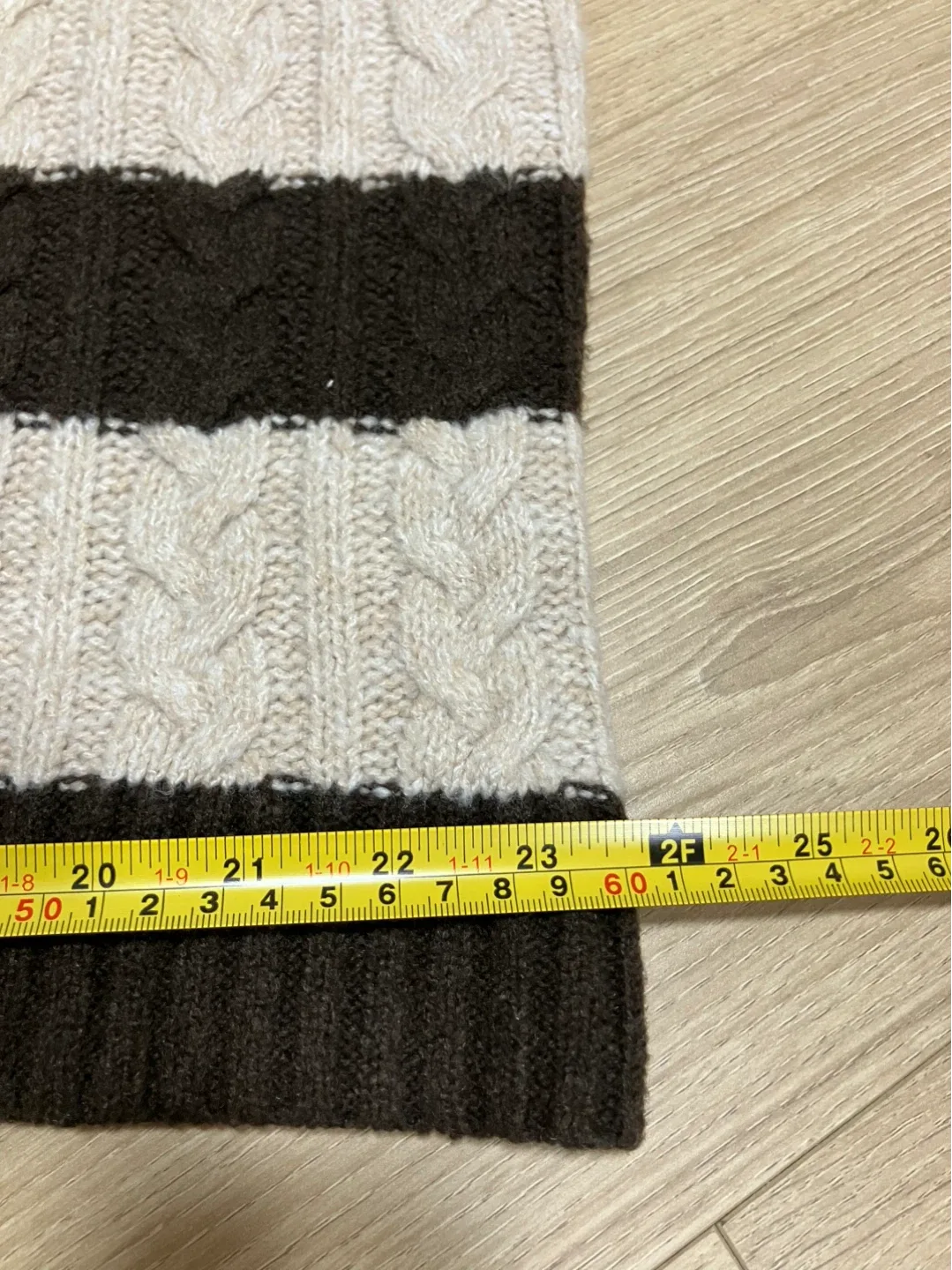 Sweater stripes knit image indicator(7)