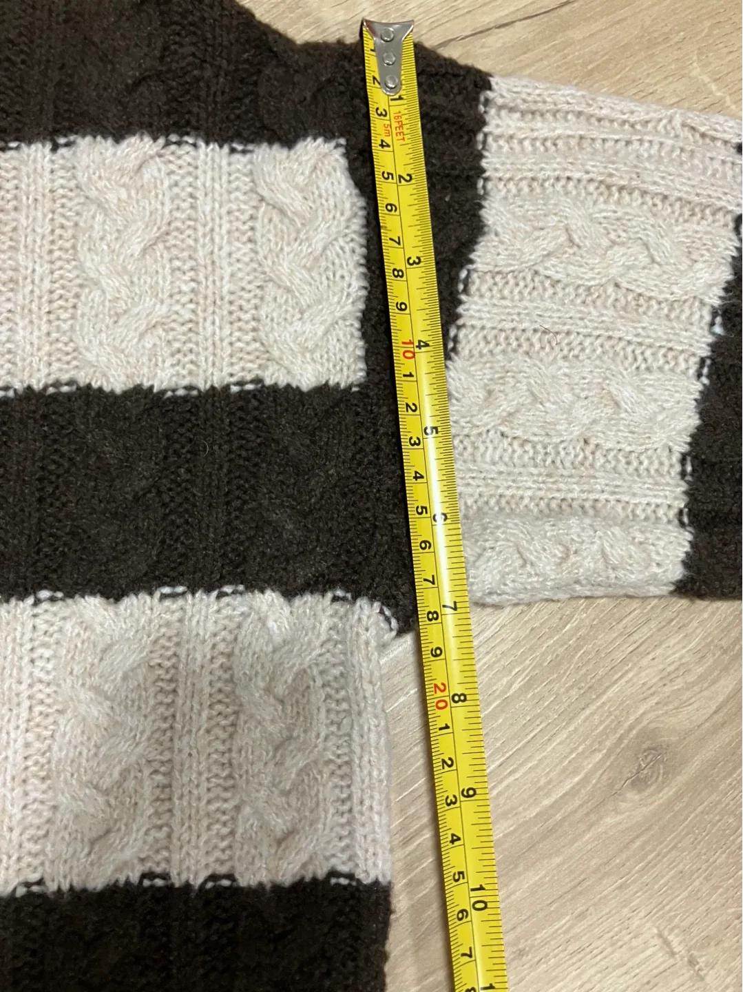Sweater stripes knit image indicator(9)