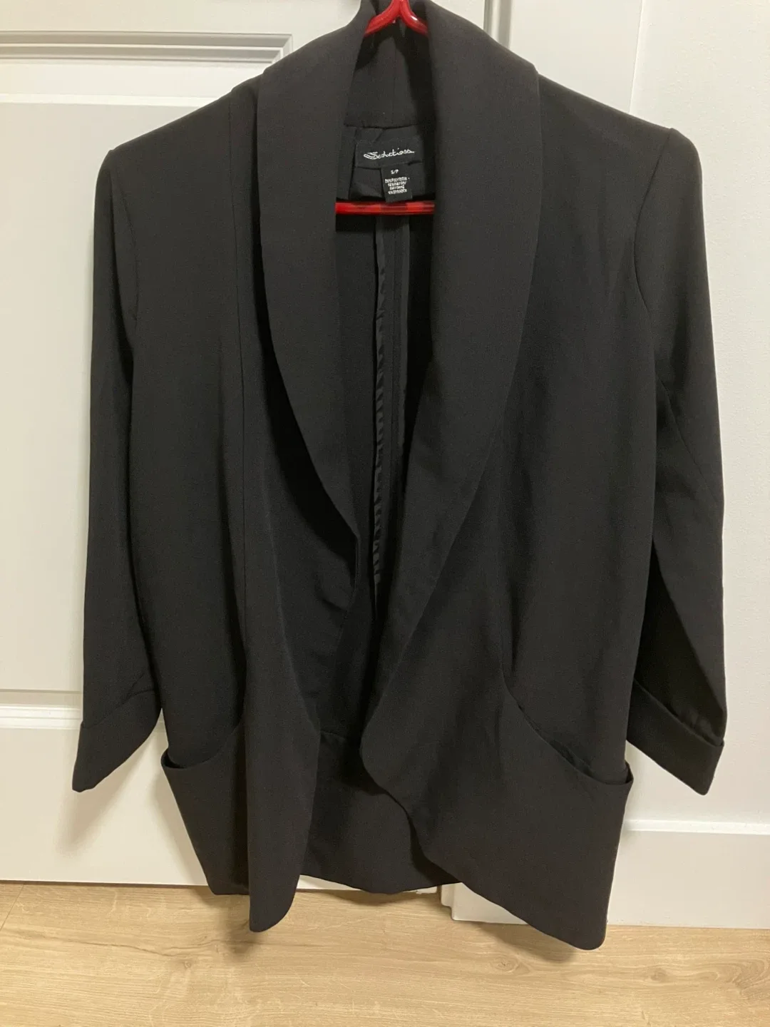 Blazer jacket suit coat black