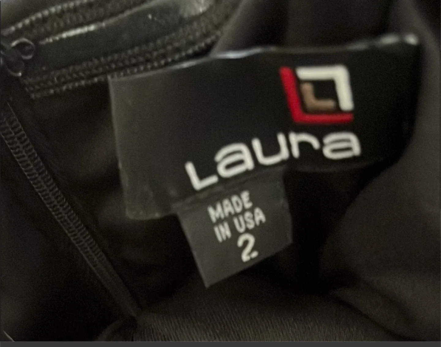 Laura size 2 Navy Blue Strapless Evening Gown image indicator(7)