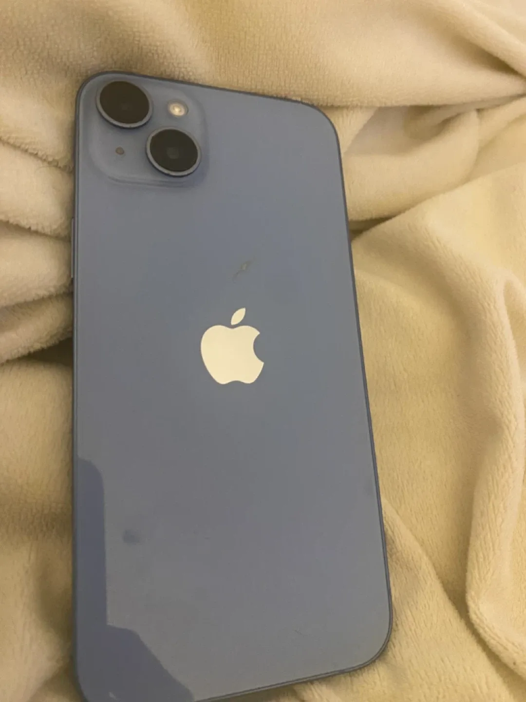 Blue Apple iPhone 14