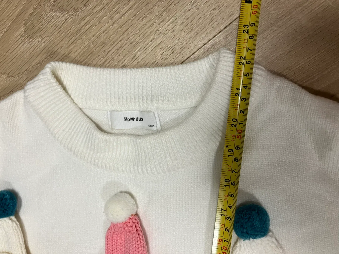 Cute sweater white image indicator(8)