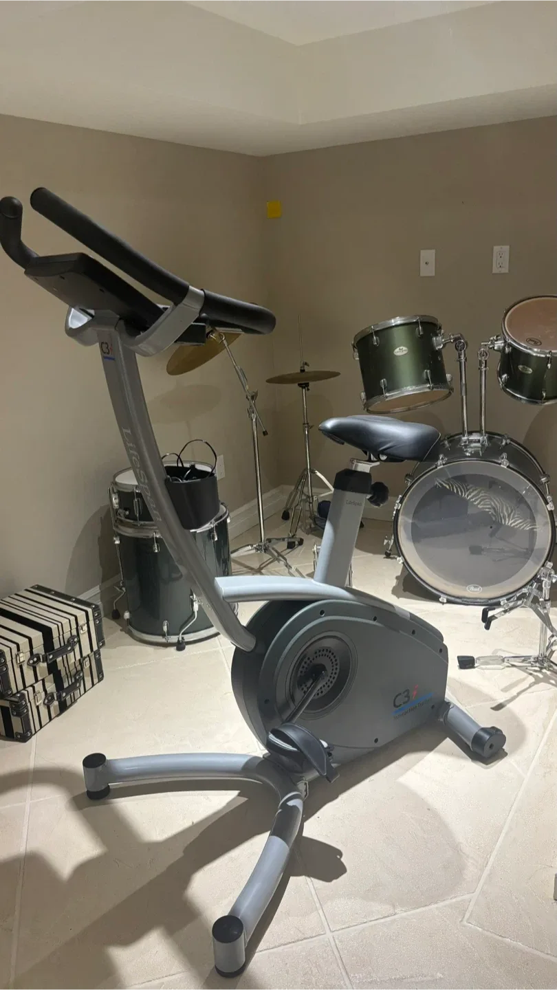 LifeSpan C3i Upright Exercise Bike