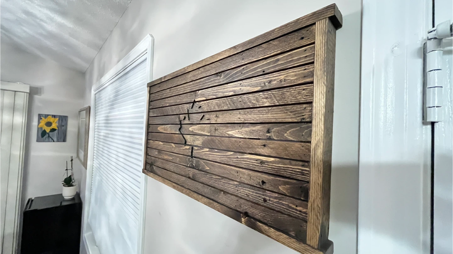Handmade Rustic Wooden Canadian Maple Leaf Wall Art - photo 3
