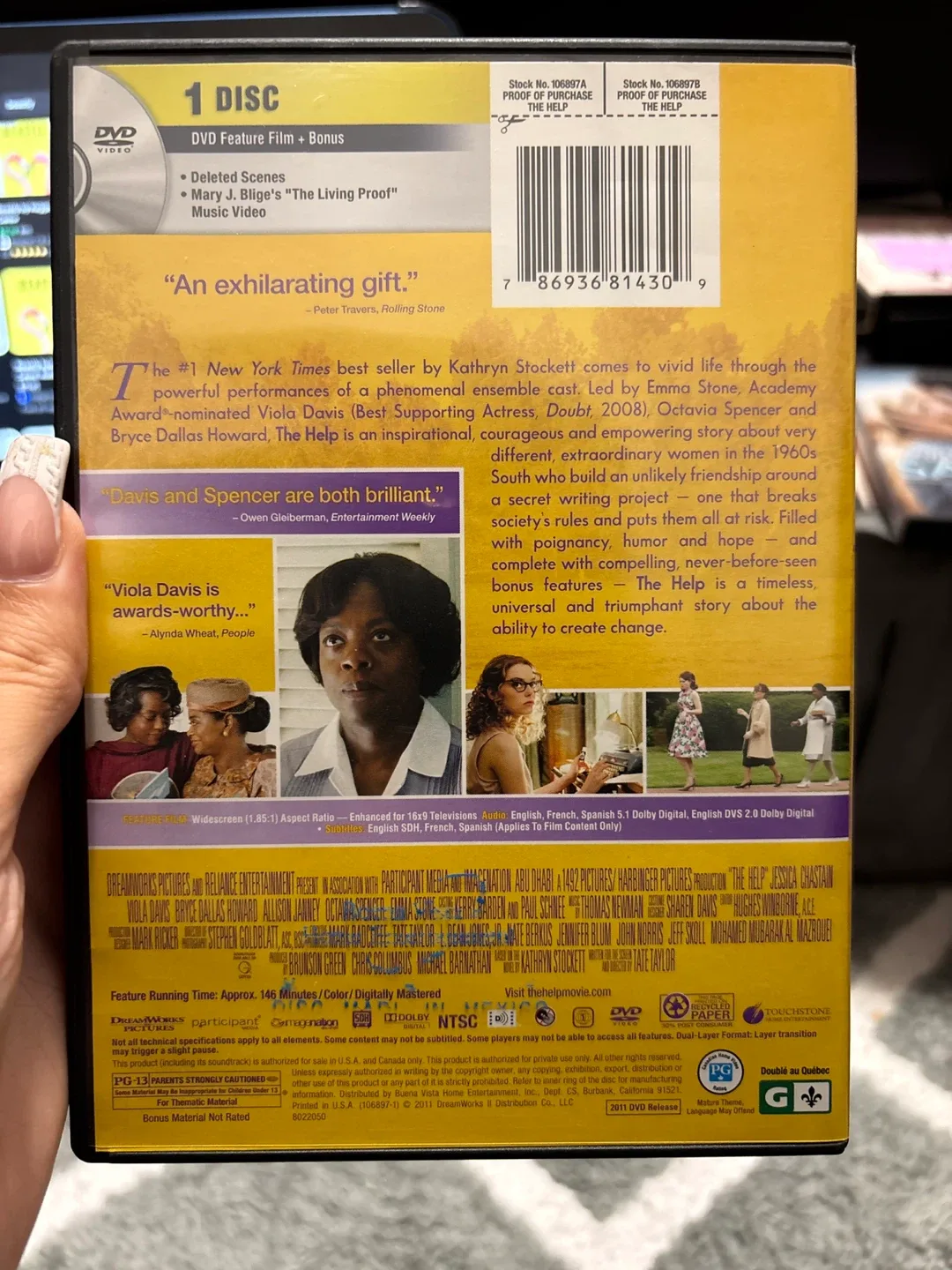The Help DVD image indicator(2)
