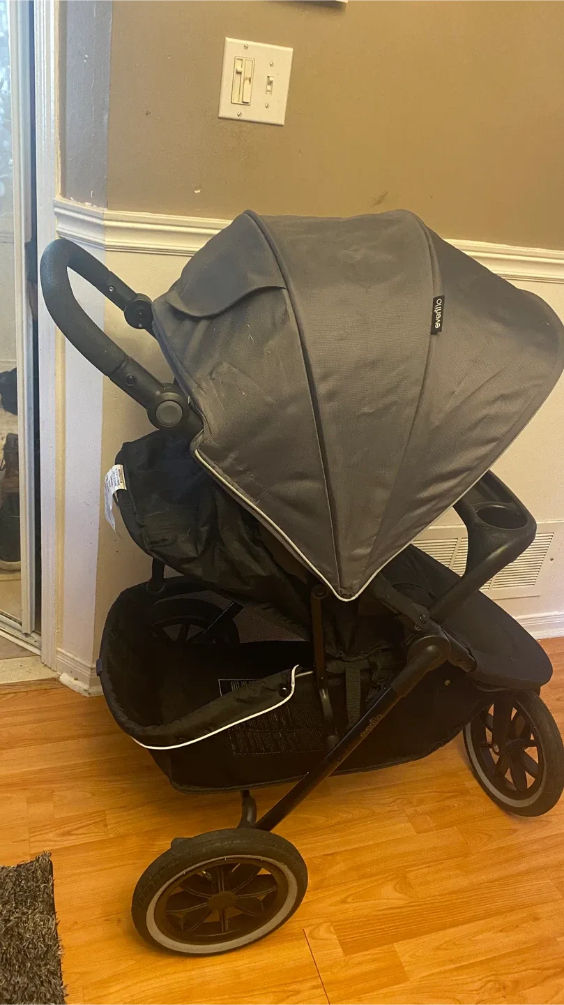 Evenflo Pivot Xplore All-Terrain Stroller Wagon - Black