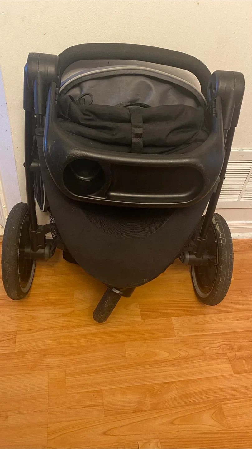 Evenflo Pivot Xplore All-Terrain Stroller Wagon - Black image indicator(6)