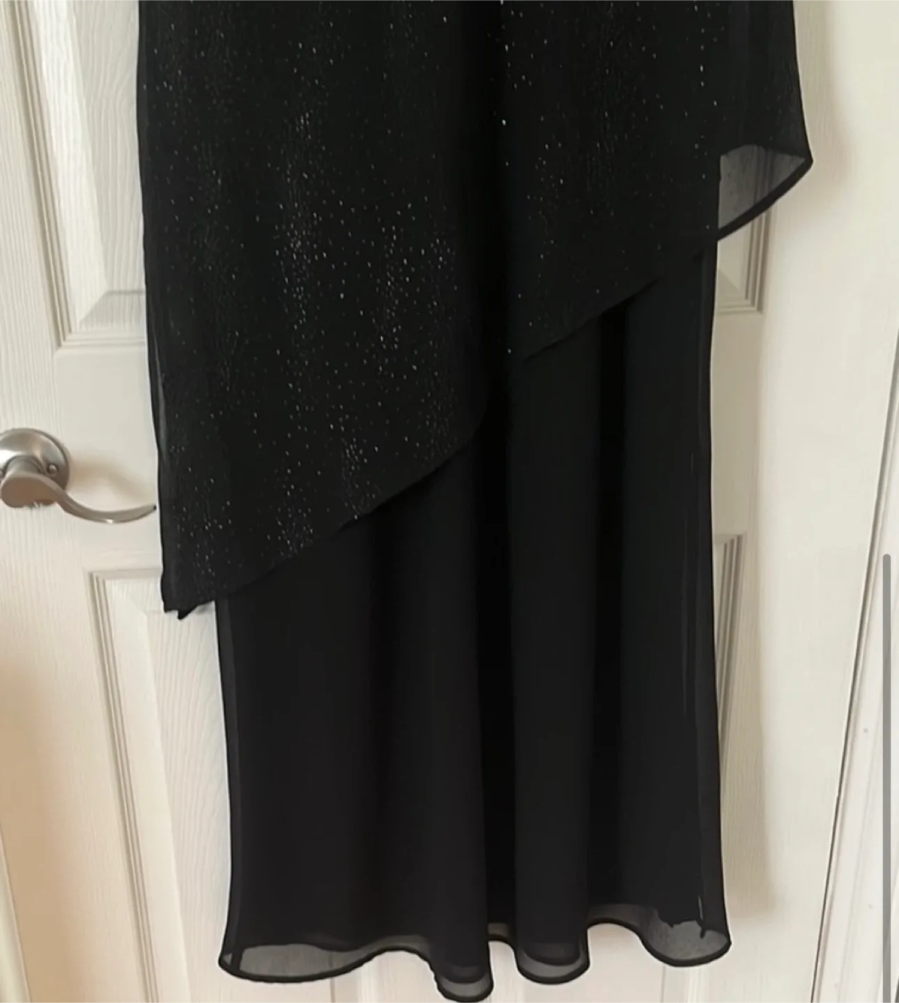 Tradition Black elegant evening Dress XL size image indicator(4)