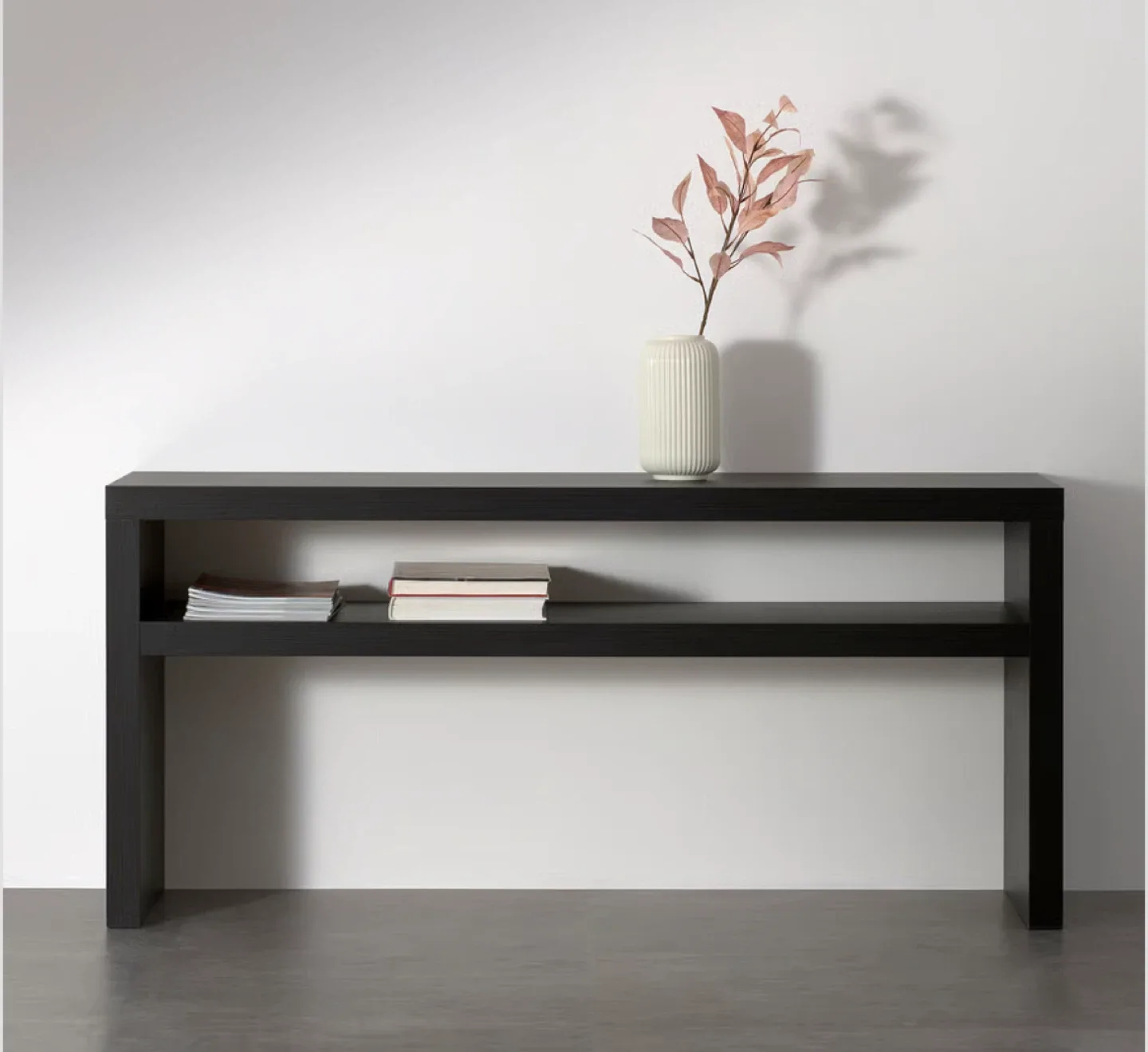 Ikea LACK TV Table - Black/Brown