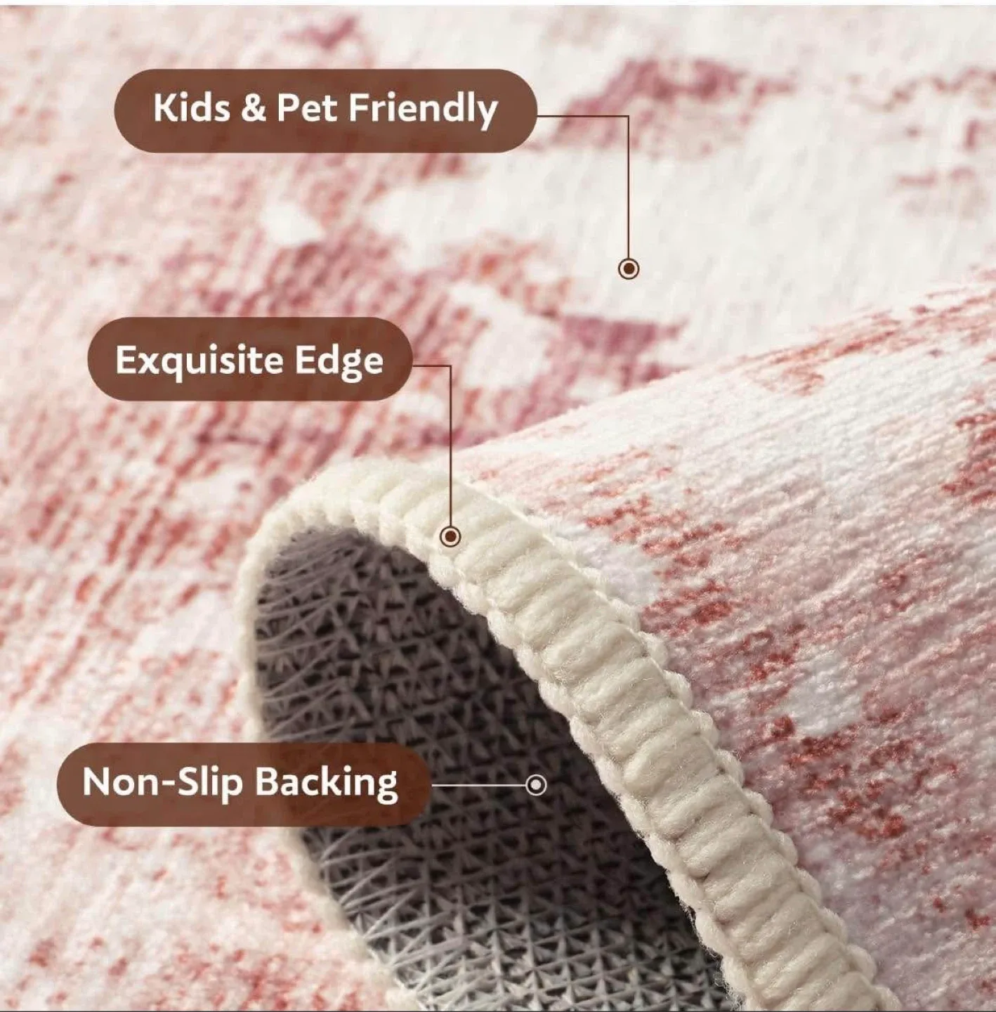 Kids & Pet Friendly Area Rug 8*10 image indicator(4)