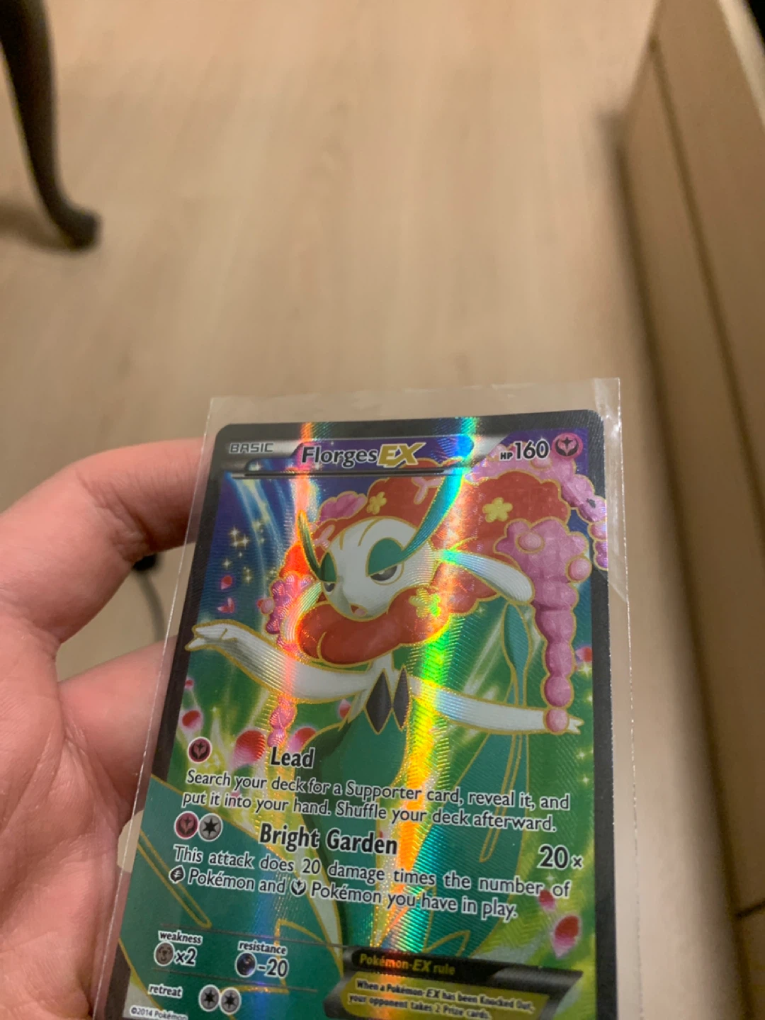 Florges EX Pokemon Card - 116/119 - photo 2