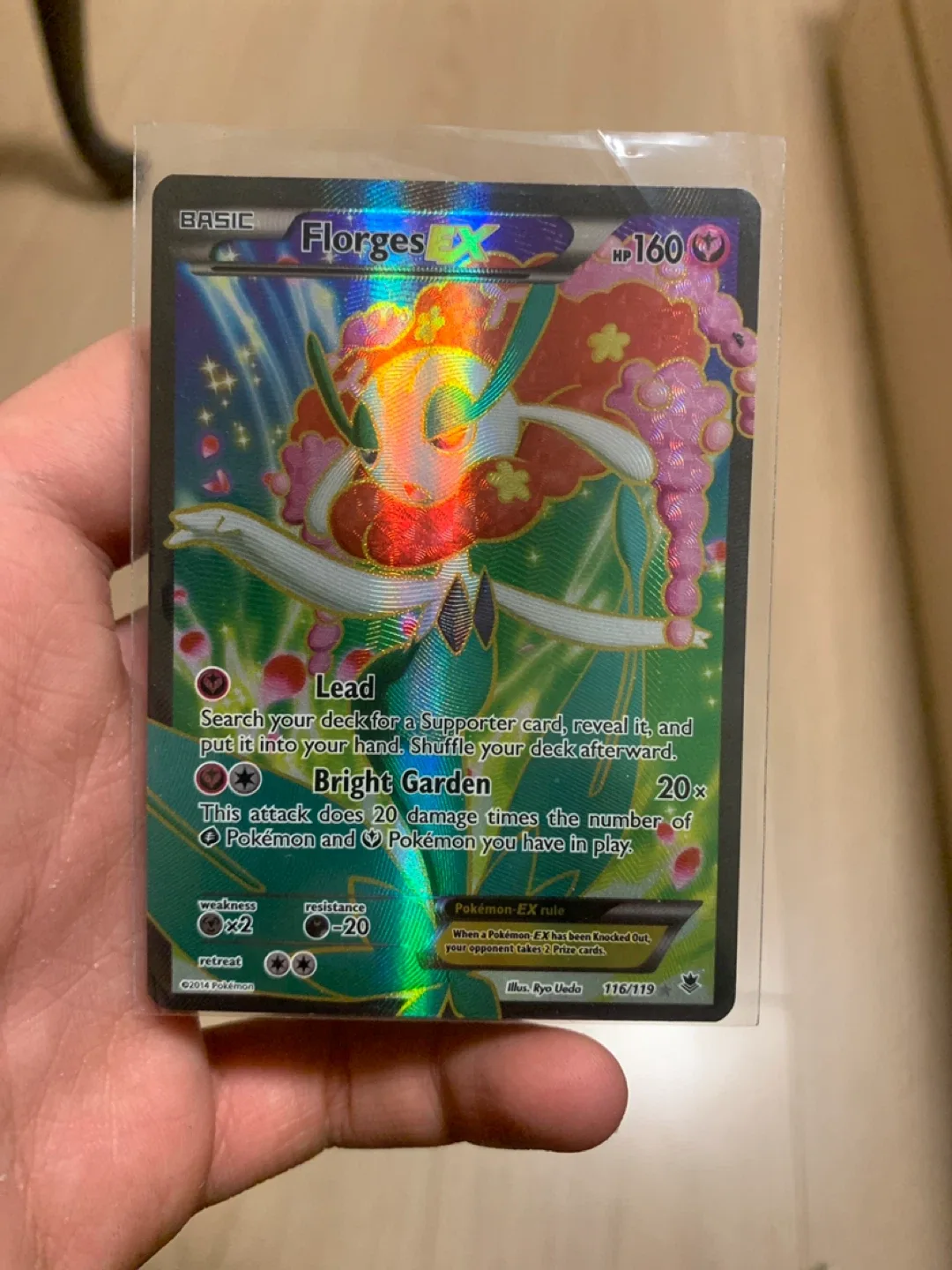 Florges EX Pokemon Card - 116/119