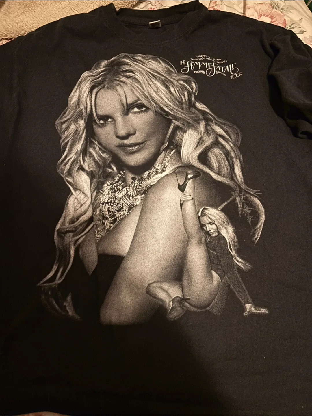 Britney Spears Femme Fatale Tour T-Shirt