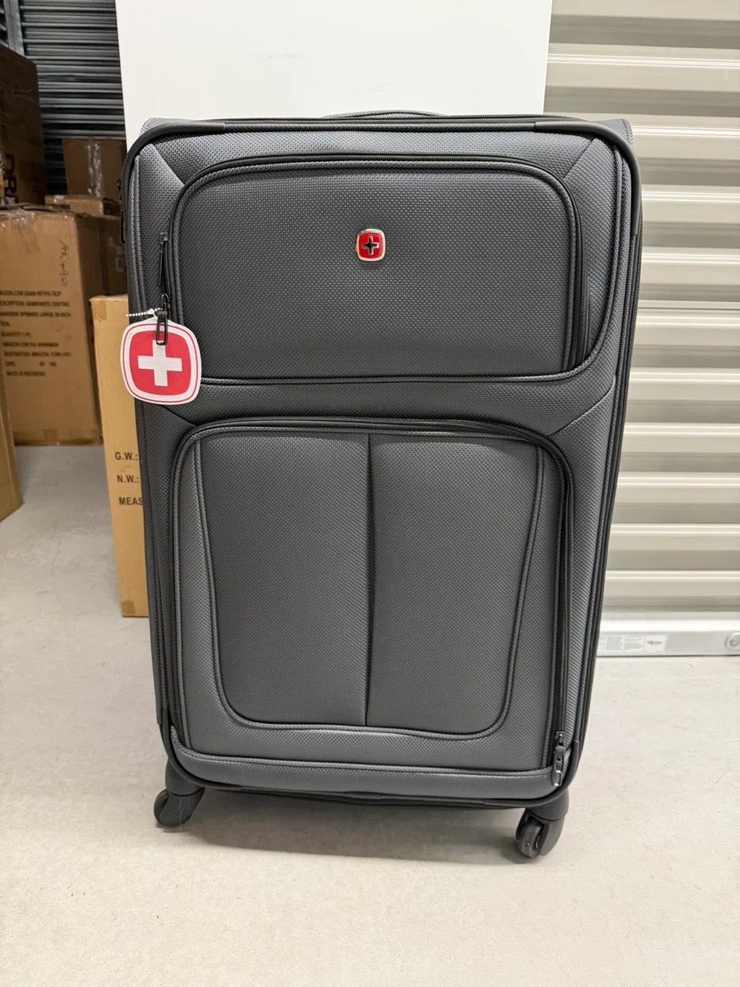 SwissGear Sion Softside Expandable Luggage with Spinner Wheels