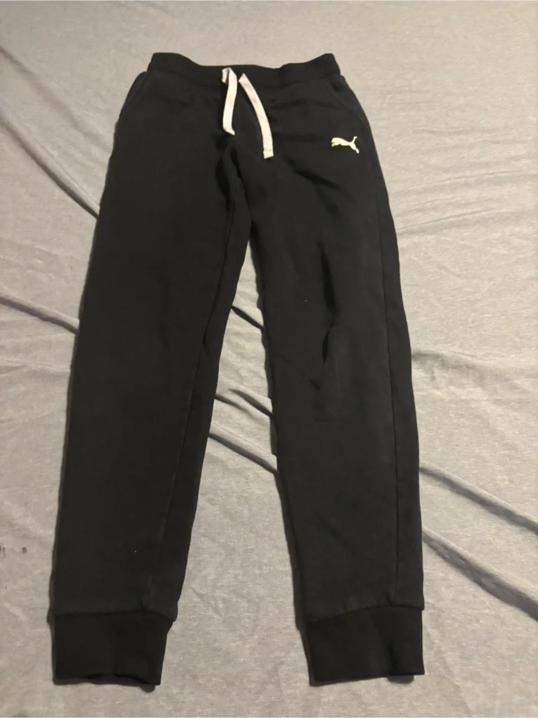 Puma Black Sweatpants - Size 10/12