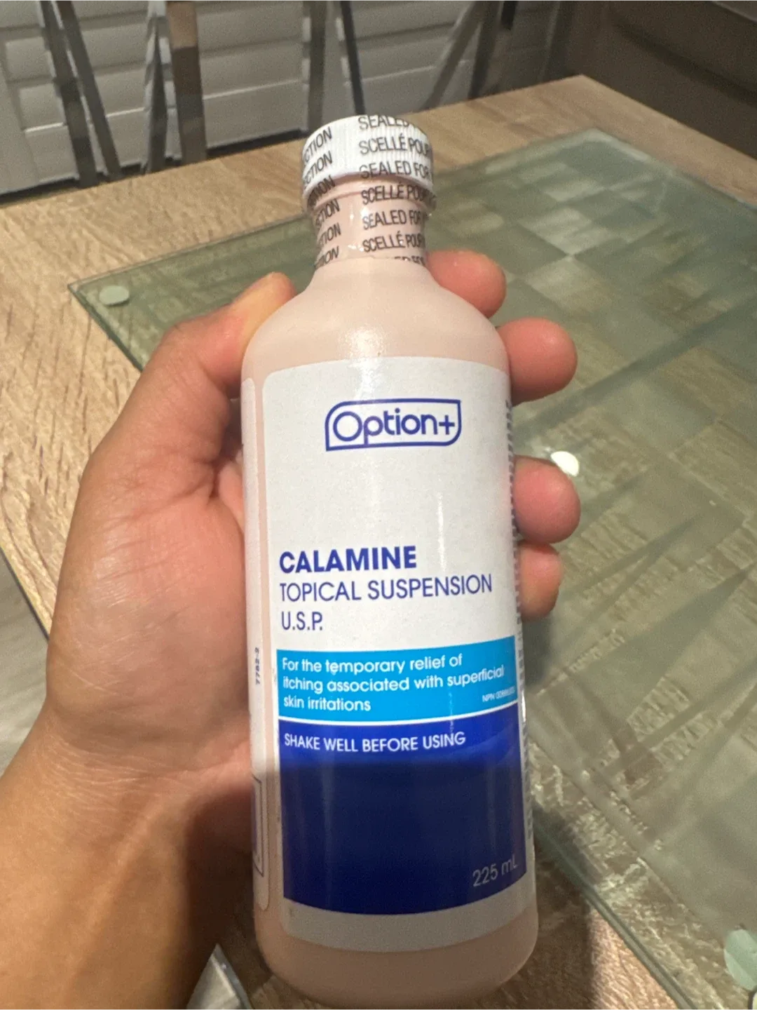 Option+ Calamine Topical Suspension