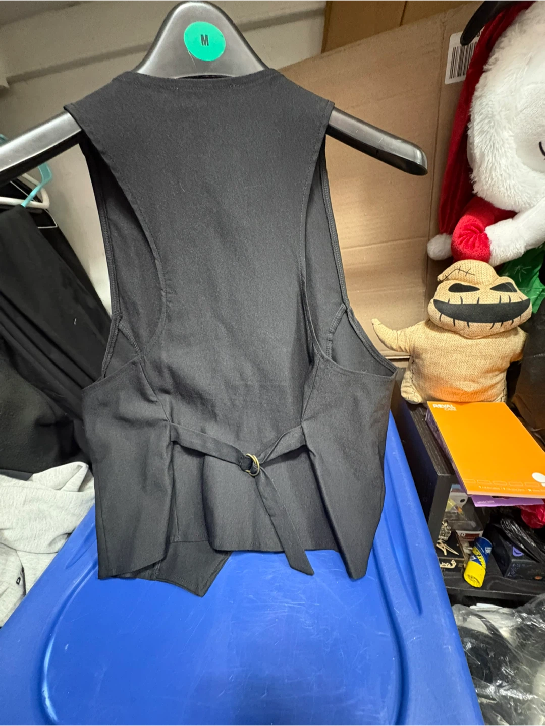 Design by Olivia Black Vest - Size L