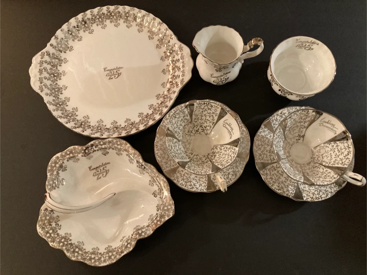 Royal Albert Wedding Anniversary Porcelain Tea Set
