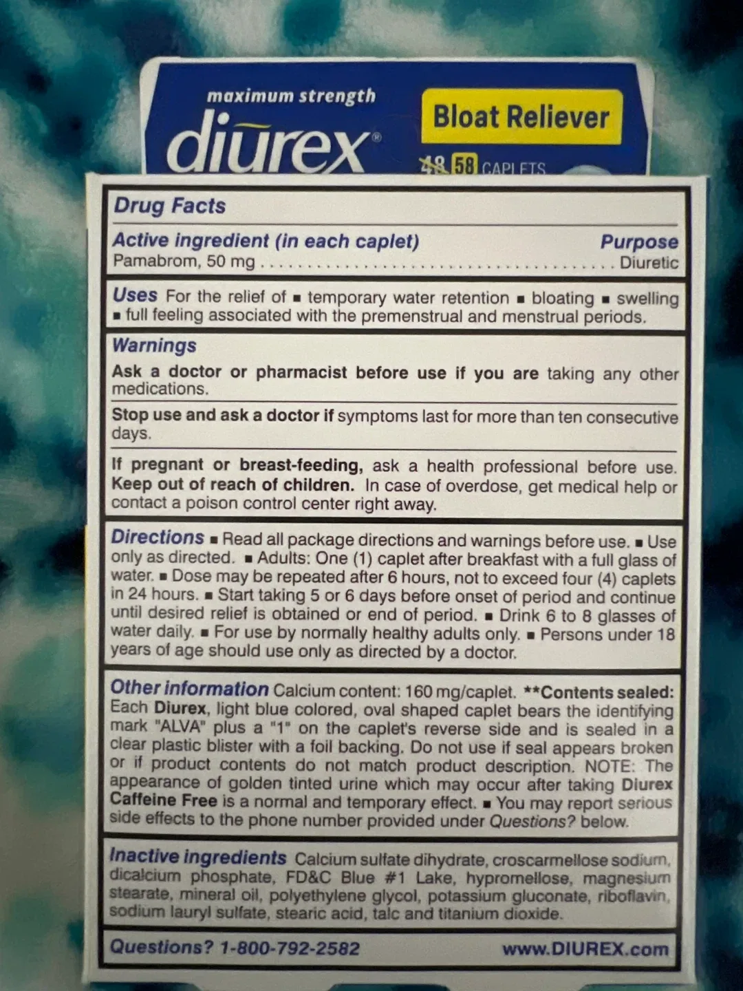 Diurex Bloat Reliever caffeine free #cleanout image indicator(3)