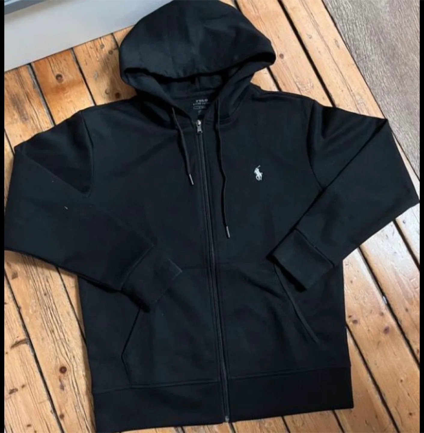 Polo Ralph Lauren Black Full Zip Hoodie