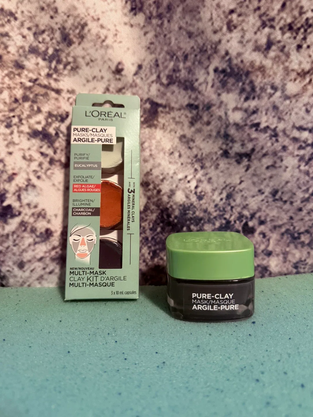 Spongellé Coconut Blossom & L'Oréal Pure-Clay Mask Set image indicator(3)