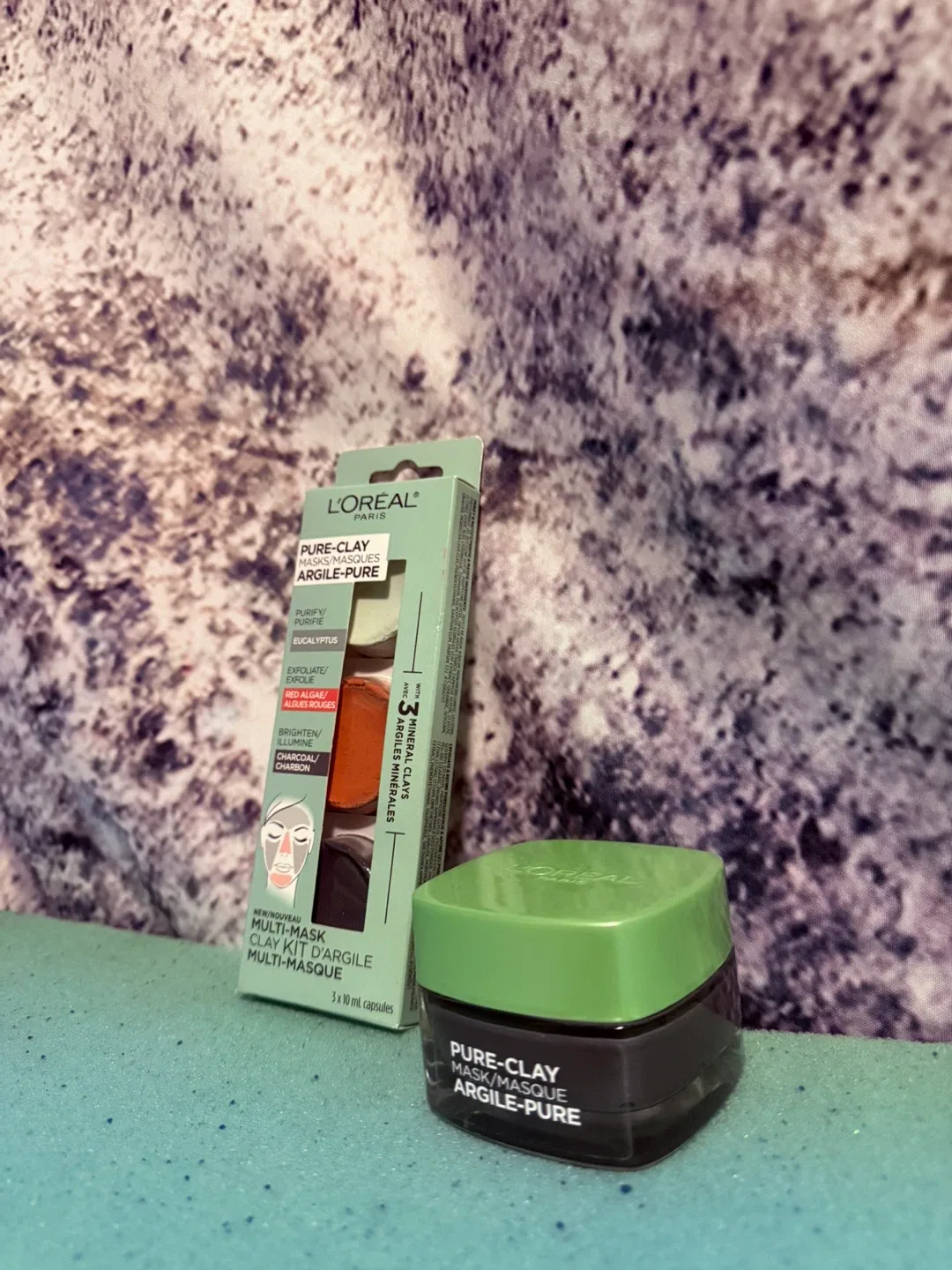 Spongellé Coconut Blossom & L'Oréal Pure-Clay Mask Set image indicator(2)