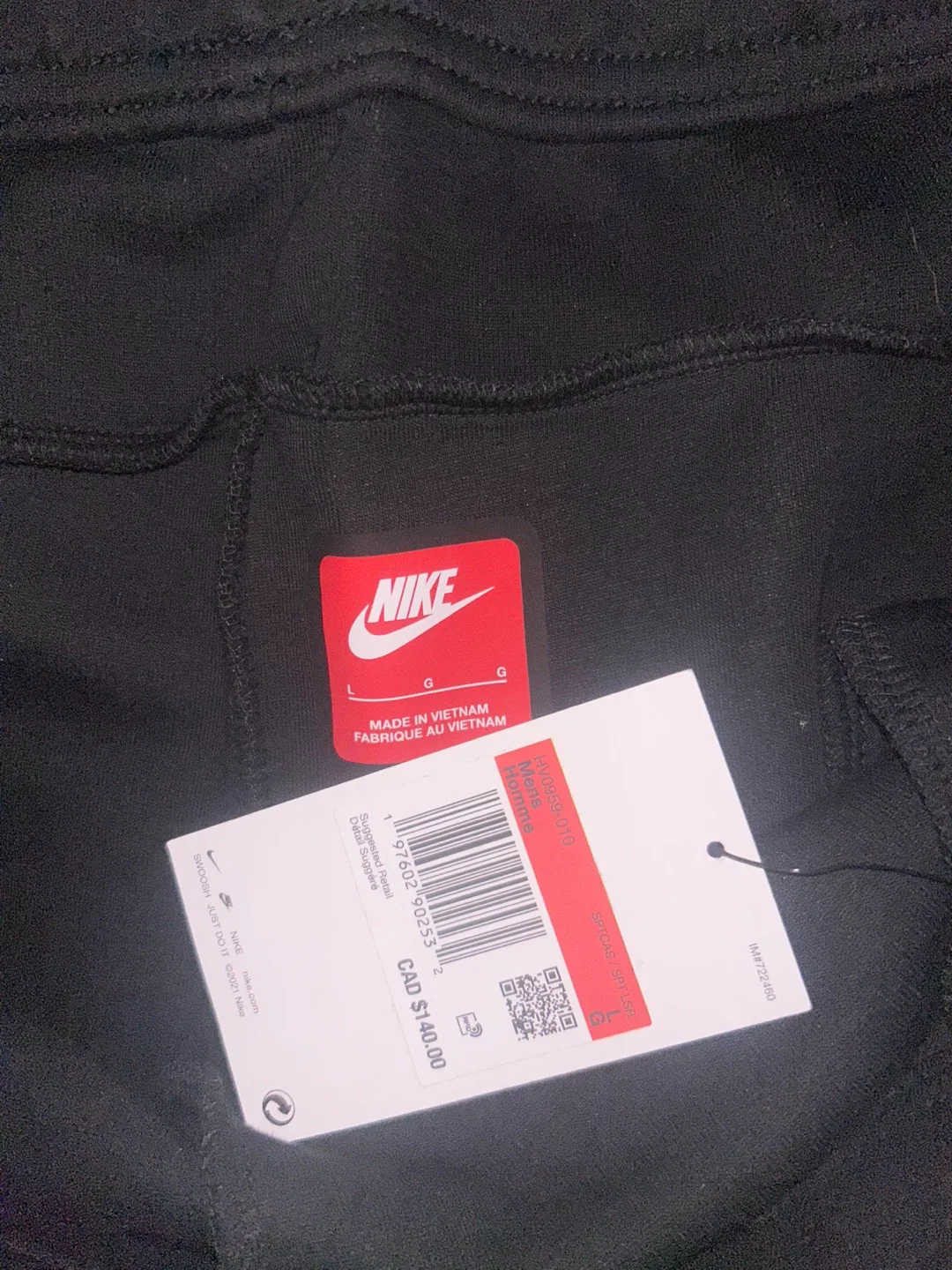 New Nike Tech Fleece Men's Pants - Size L image indicator(2)
