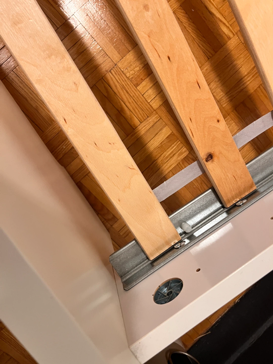 Twin bed frame & mattress - photo 5