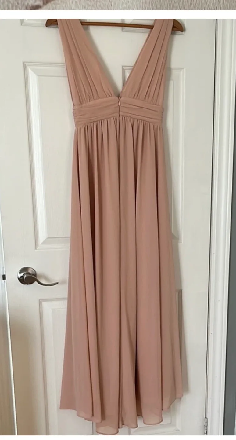 Lulus XS Pink Maxi Dress image indicator(6)