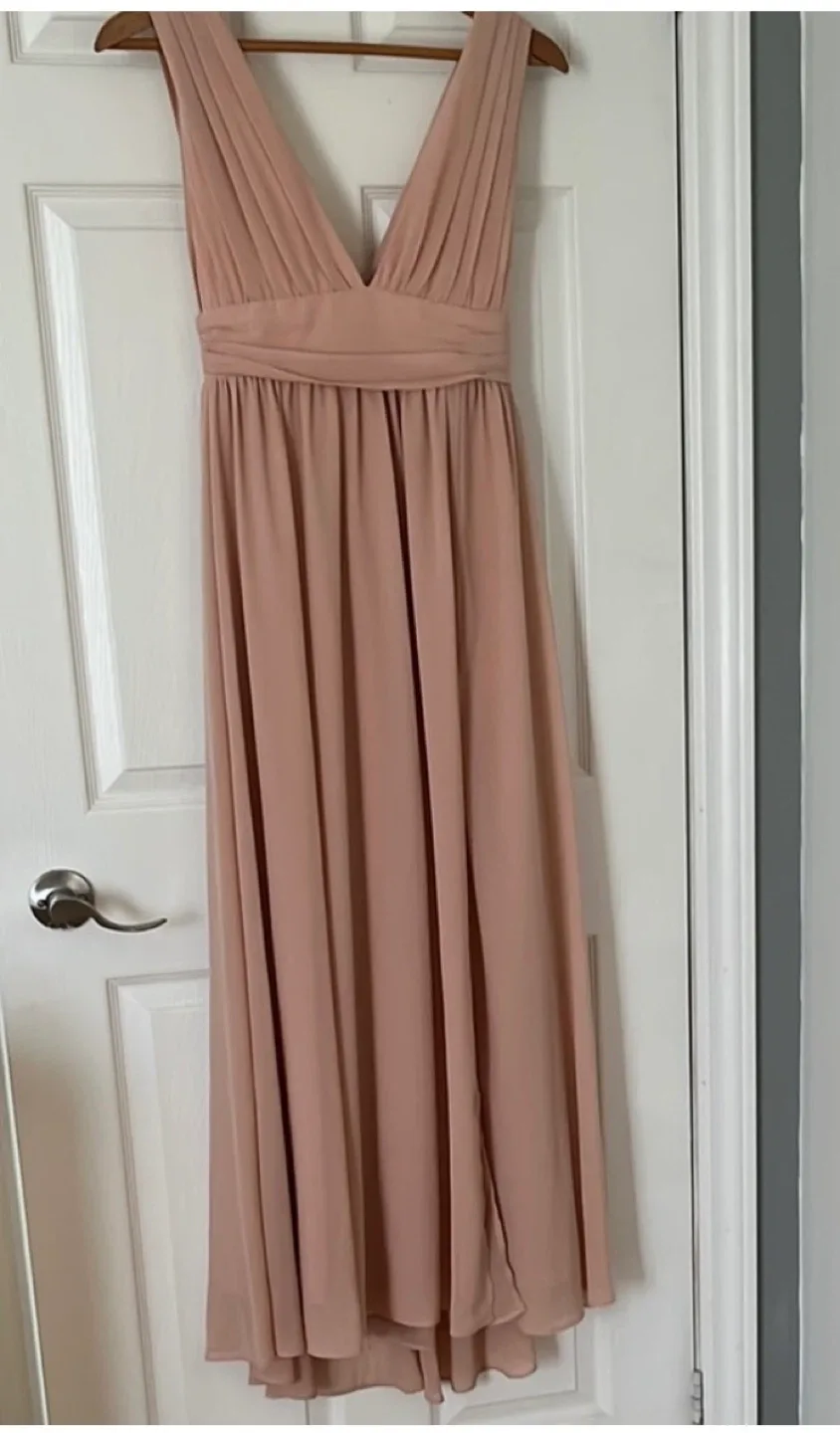 Lulus XS Pink Maxi Dress