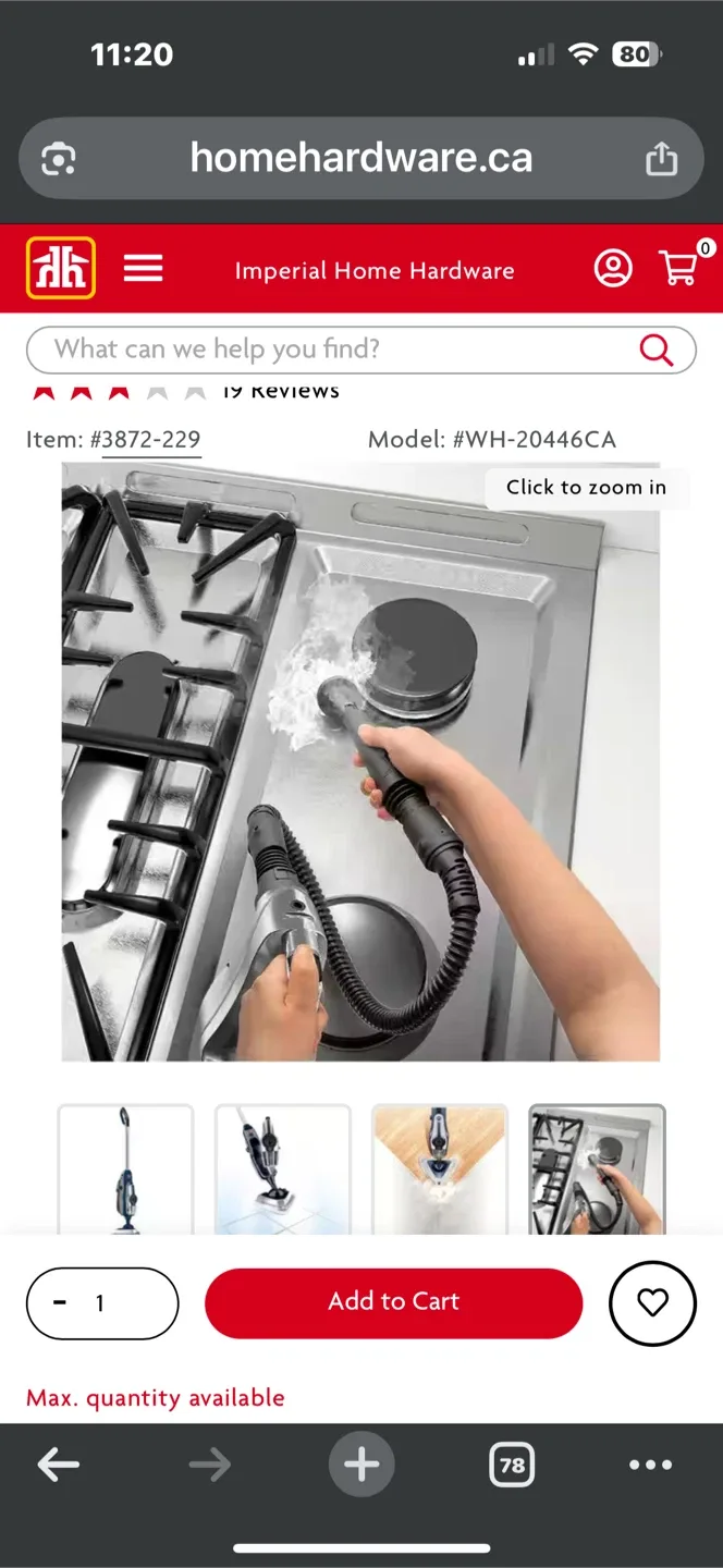 Hoover SteamScrub 2-in-1 Steam Mop image indicator(6)