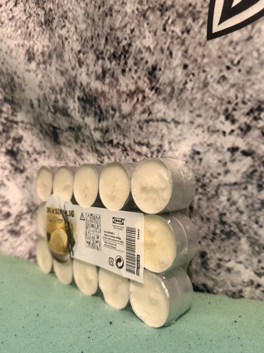 IKEA 30 x SINNLIG Scented Tealight Candles, Vanilla Pleasure image indicator(2)