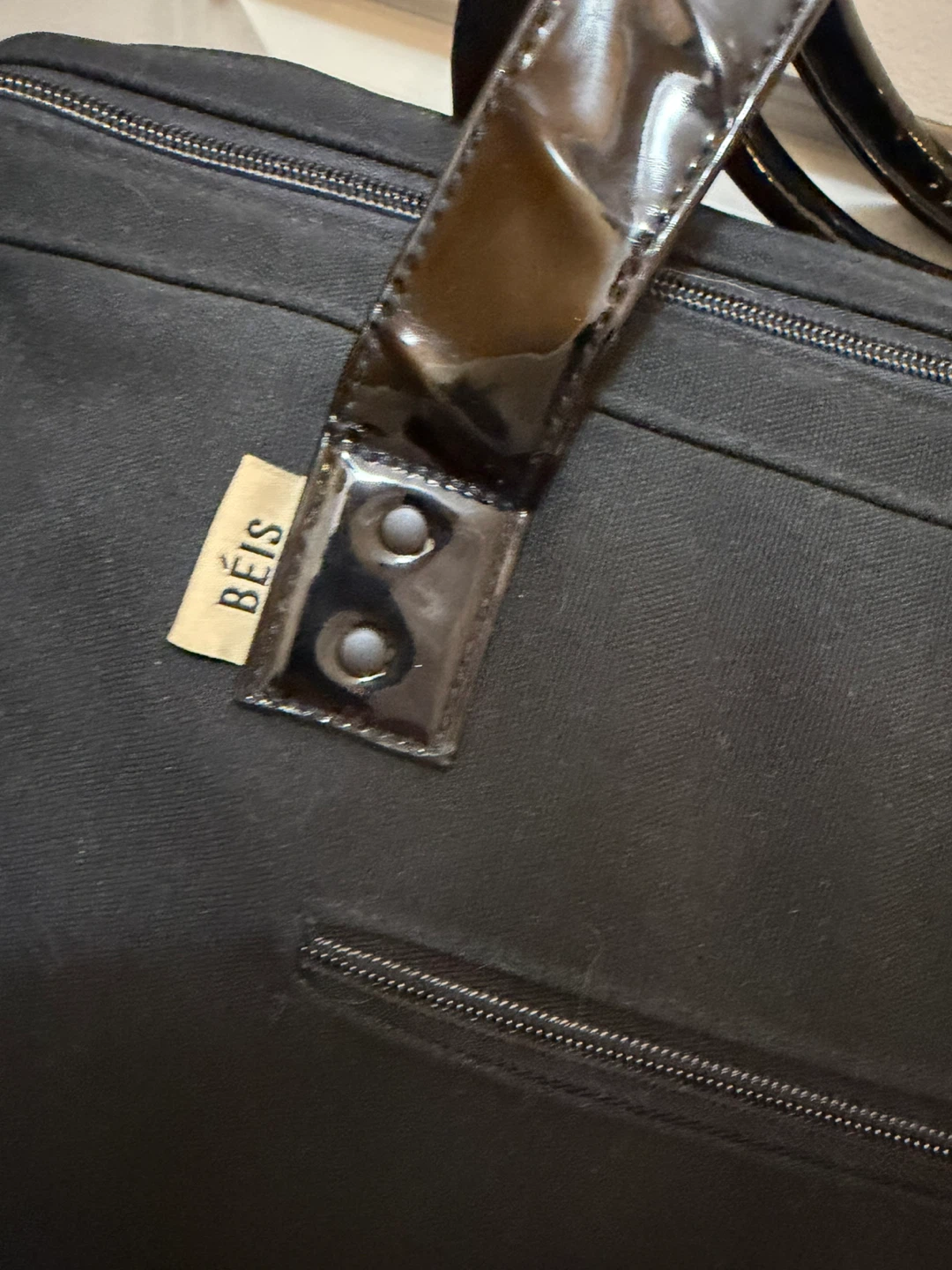 BÉIS Black weekender Travel Bag - large size - photo 2