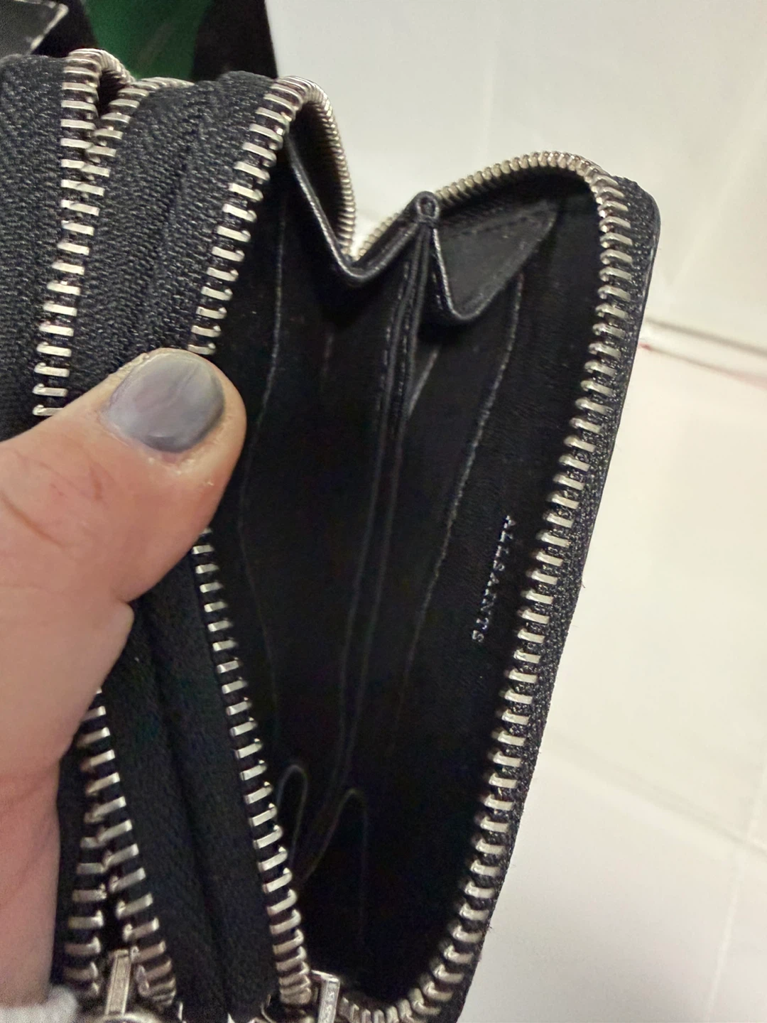 AllSaints Calfhair Wallet - photo 4
