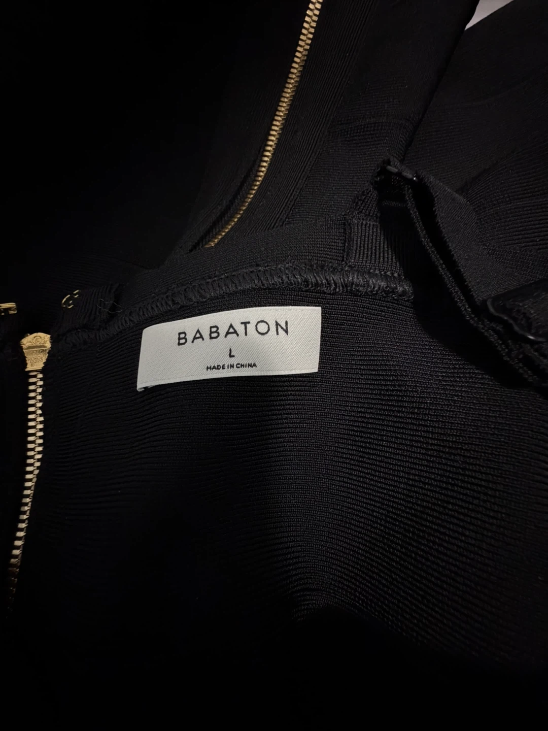 Babaton Black Bodycon Dress - photo 3