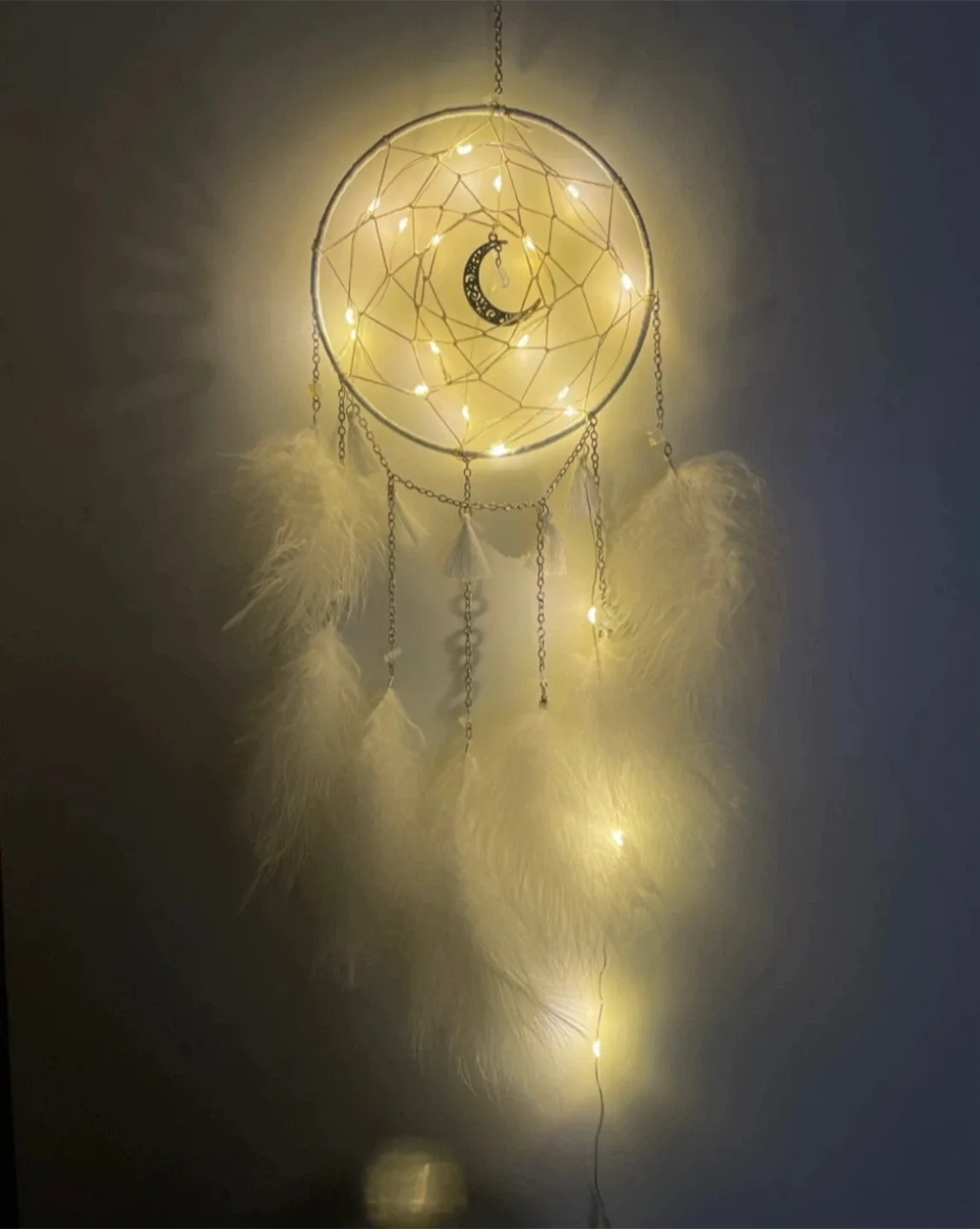 Dream catcher with LED light #Cleanout