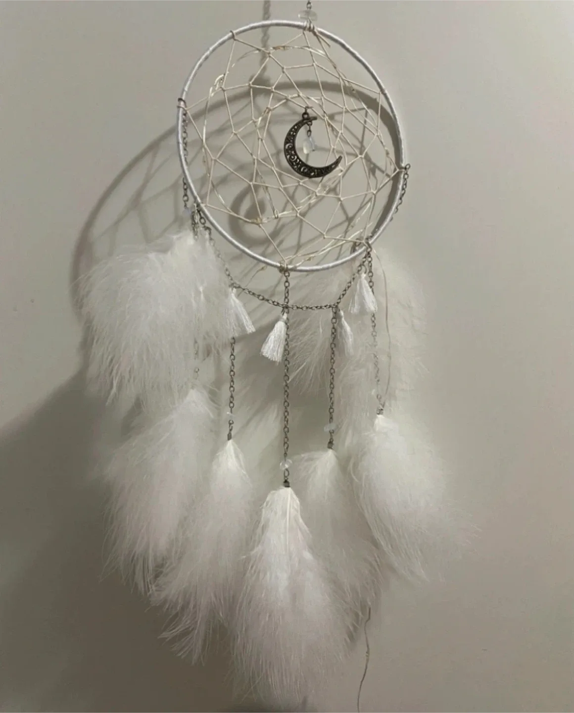 Dream catcher with LED light #Cleanout image indicator(2)