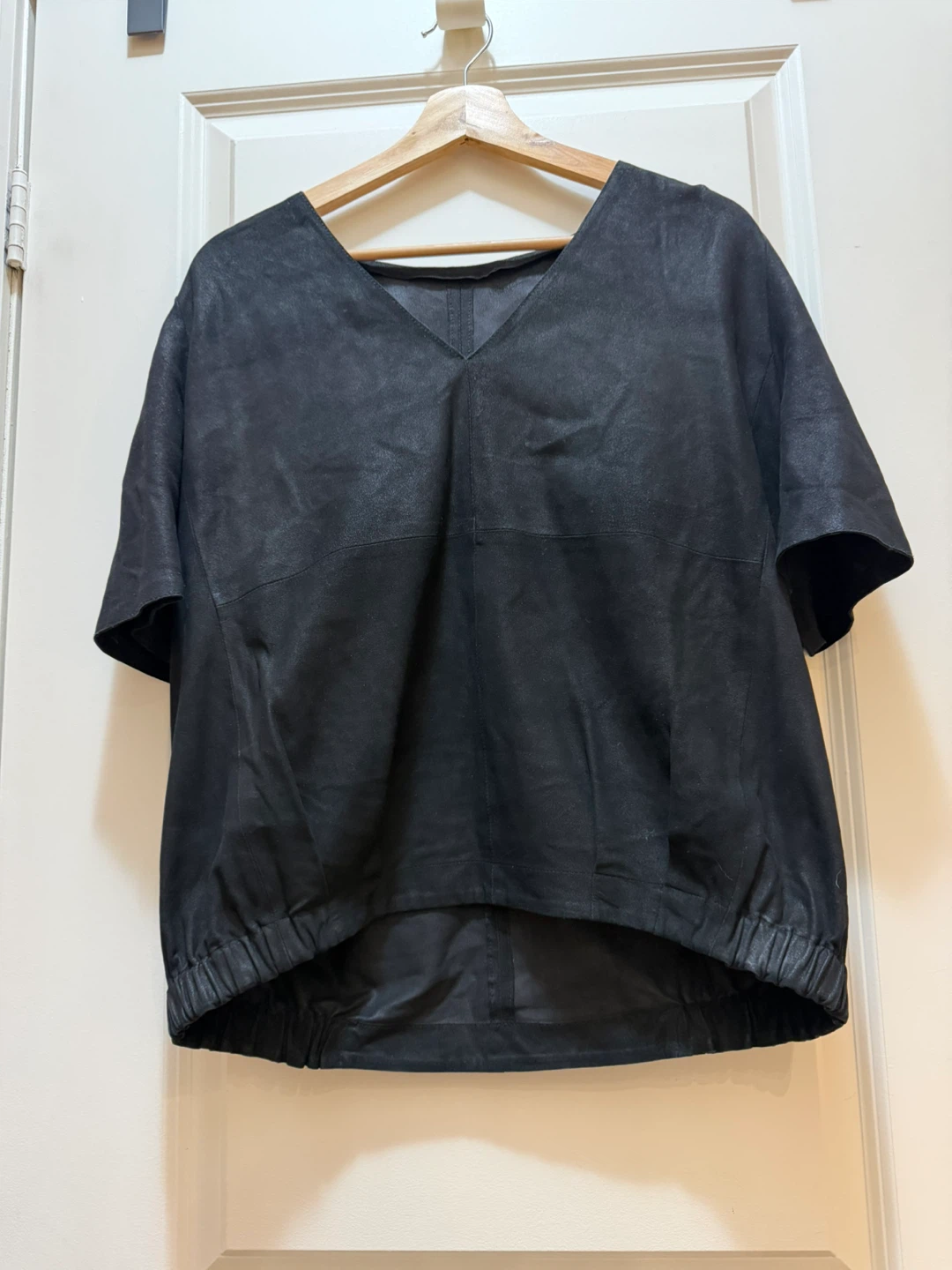 Maje Suede Top