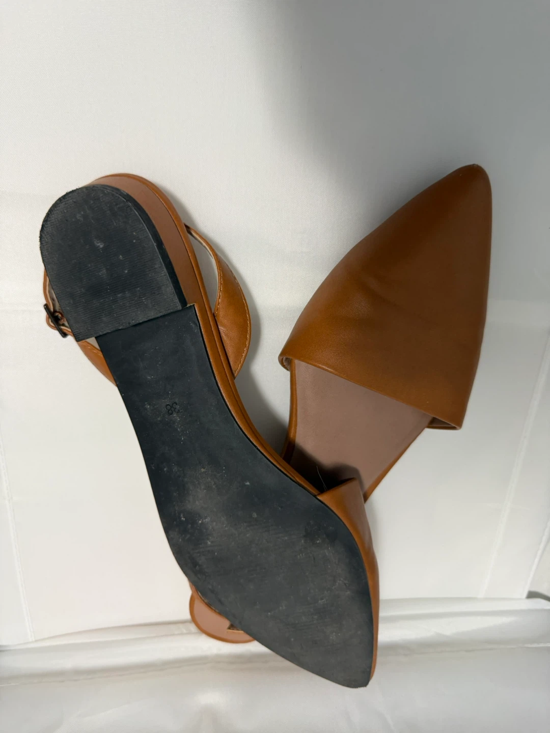 Matt & Nat Brown Ankle Strap Flats - photo 2