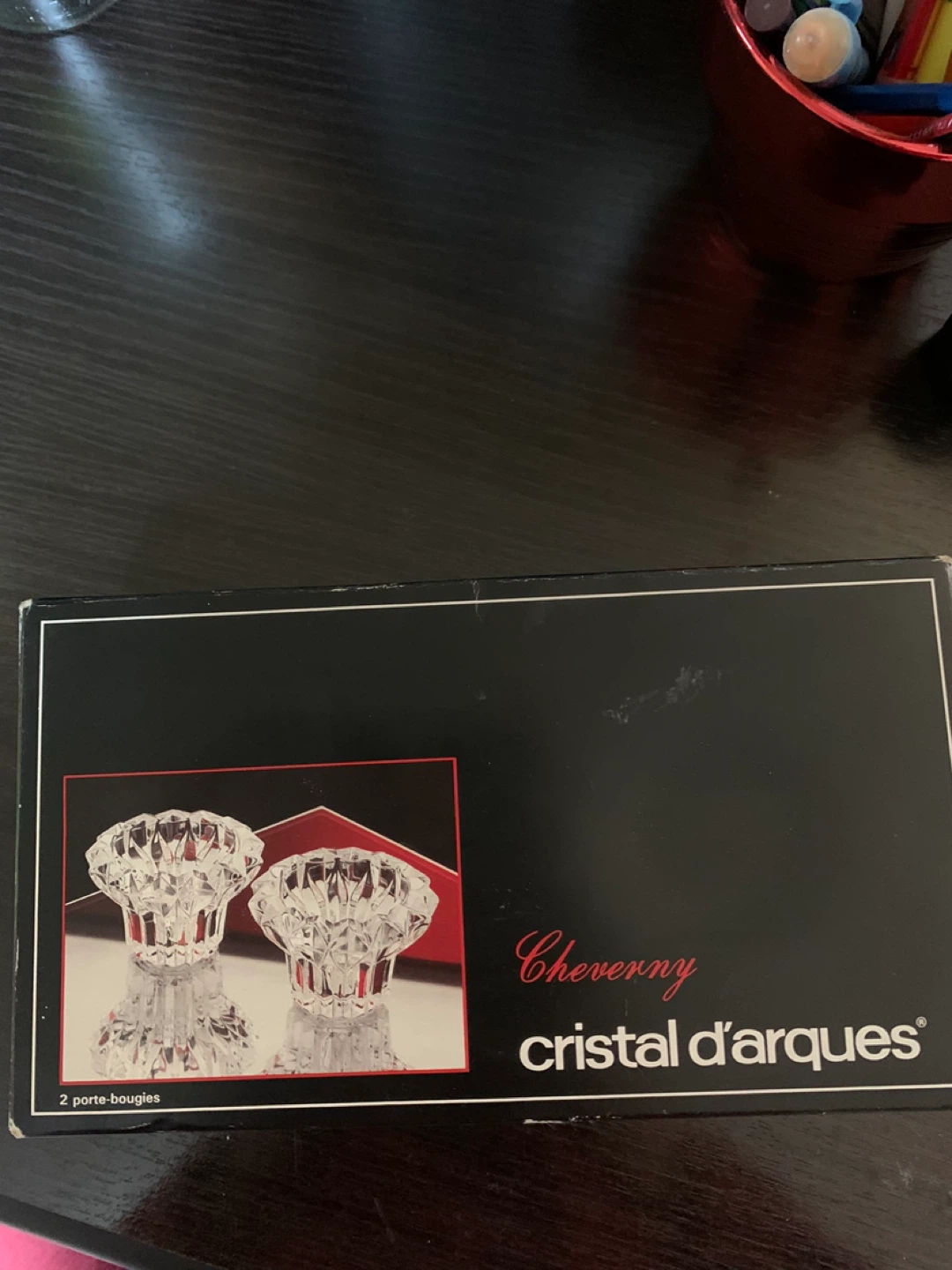 Cristal d'Arques Cheverny Candle Holders (Set of 2)