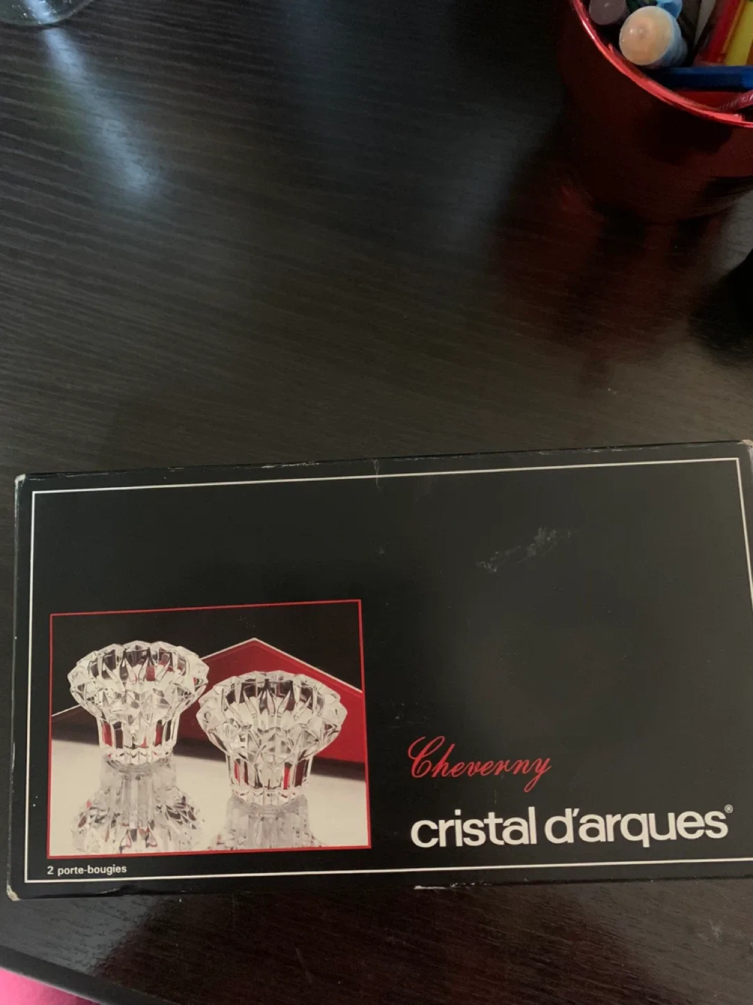 Cristal d'Arques Cheverny Candle Holders (Set of 2)